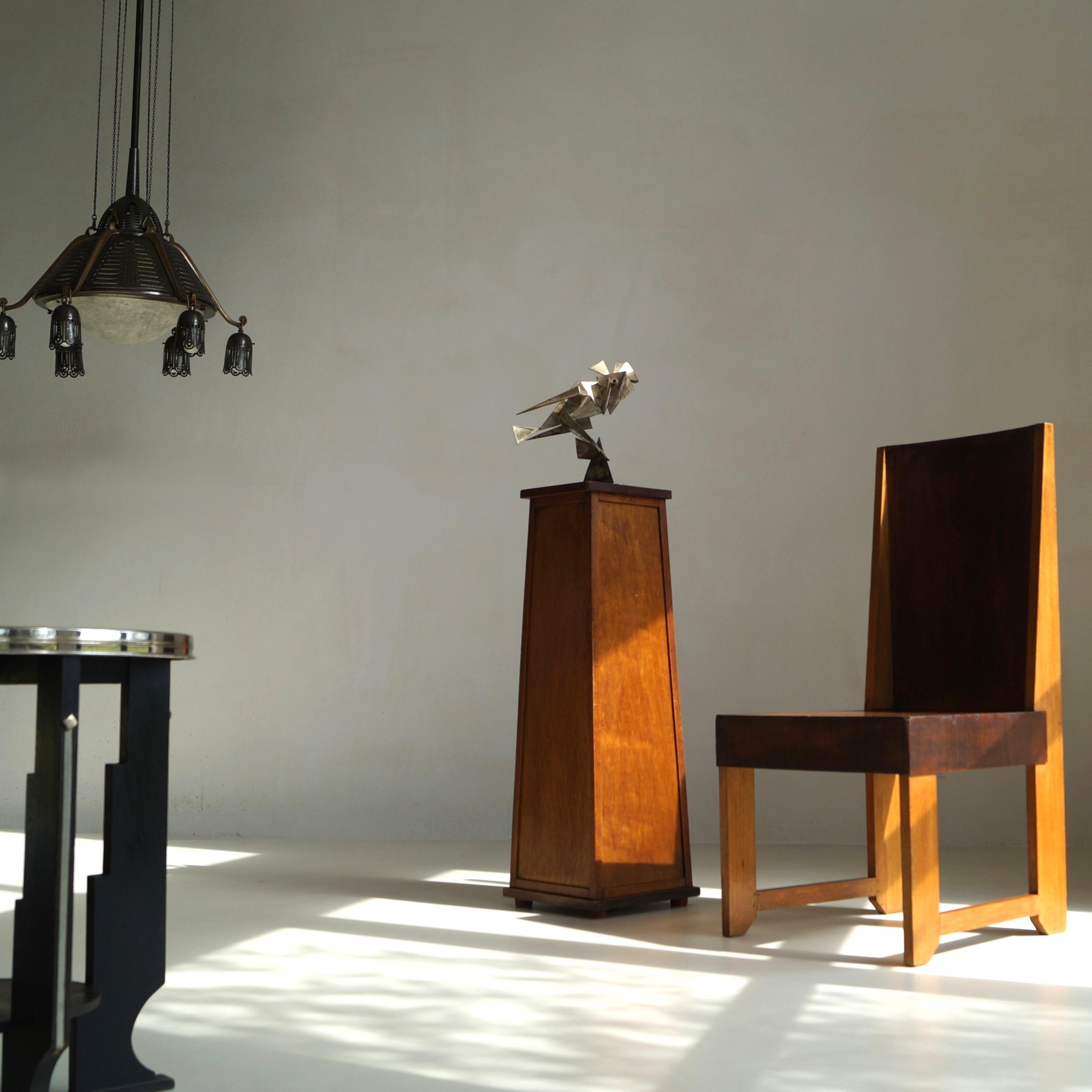 Niederländischer Sessel im Art-déco-Stil (Haager Schule), zugeschrieben Anton Lucas, 1920er Jahre im Angebot 11