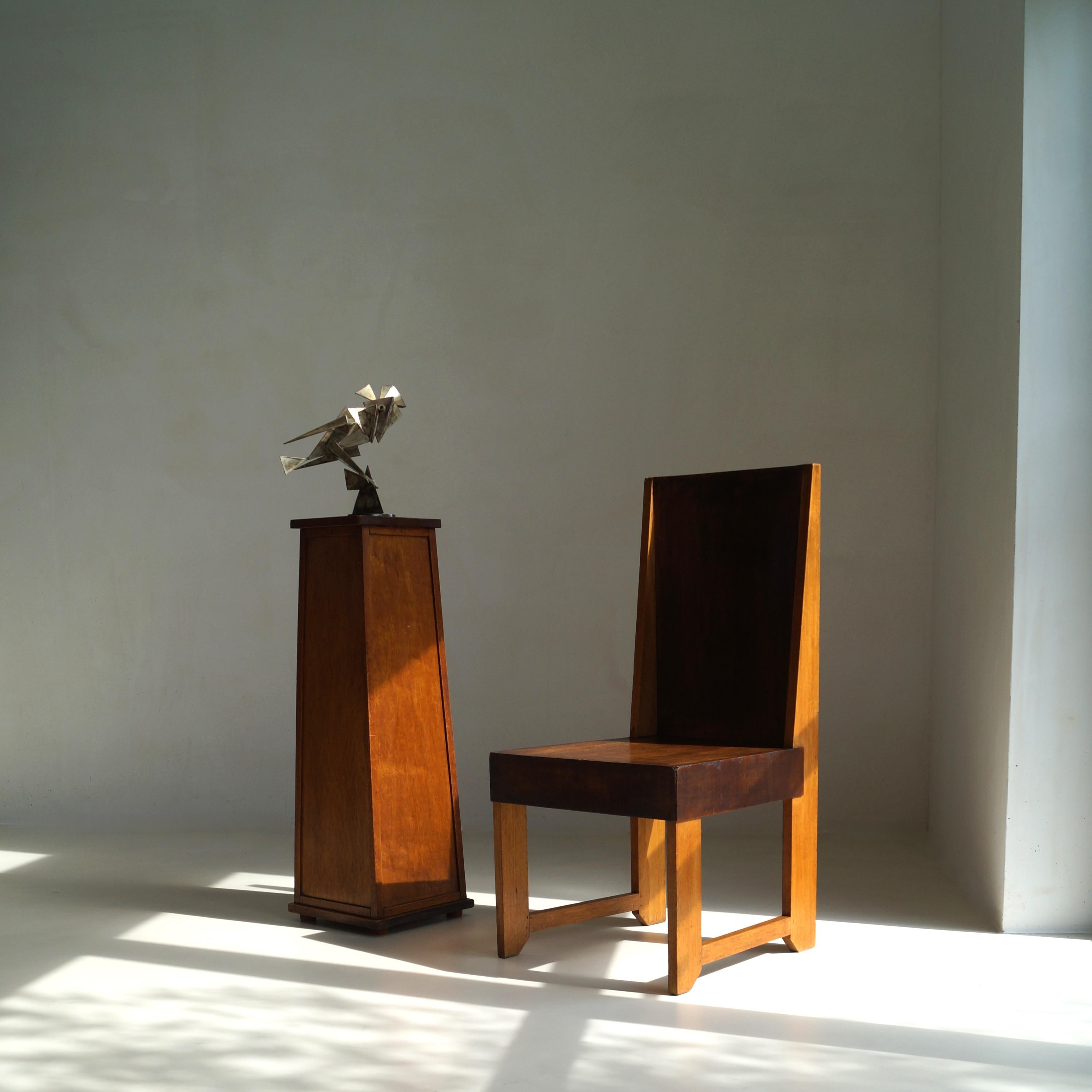 Niederländischer Sessel im Art-déco-Stil (Haager Schule), zugeschrieben Anton Lucas, 1920er Jahre im Angebot 12