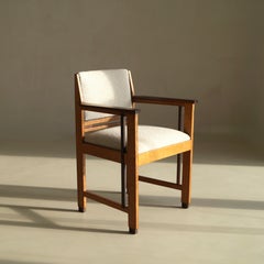 Dutch Art Deco modernist (Hague School) armchair by Anton Lucas, 1920s