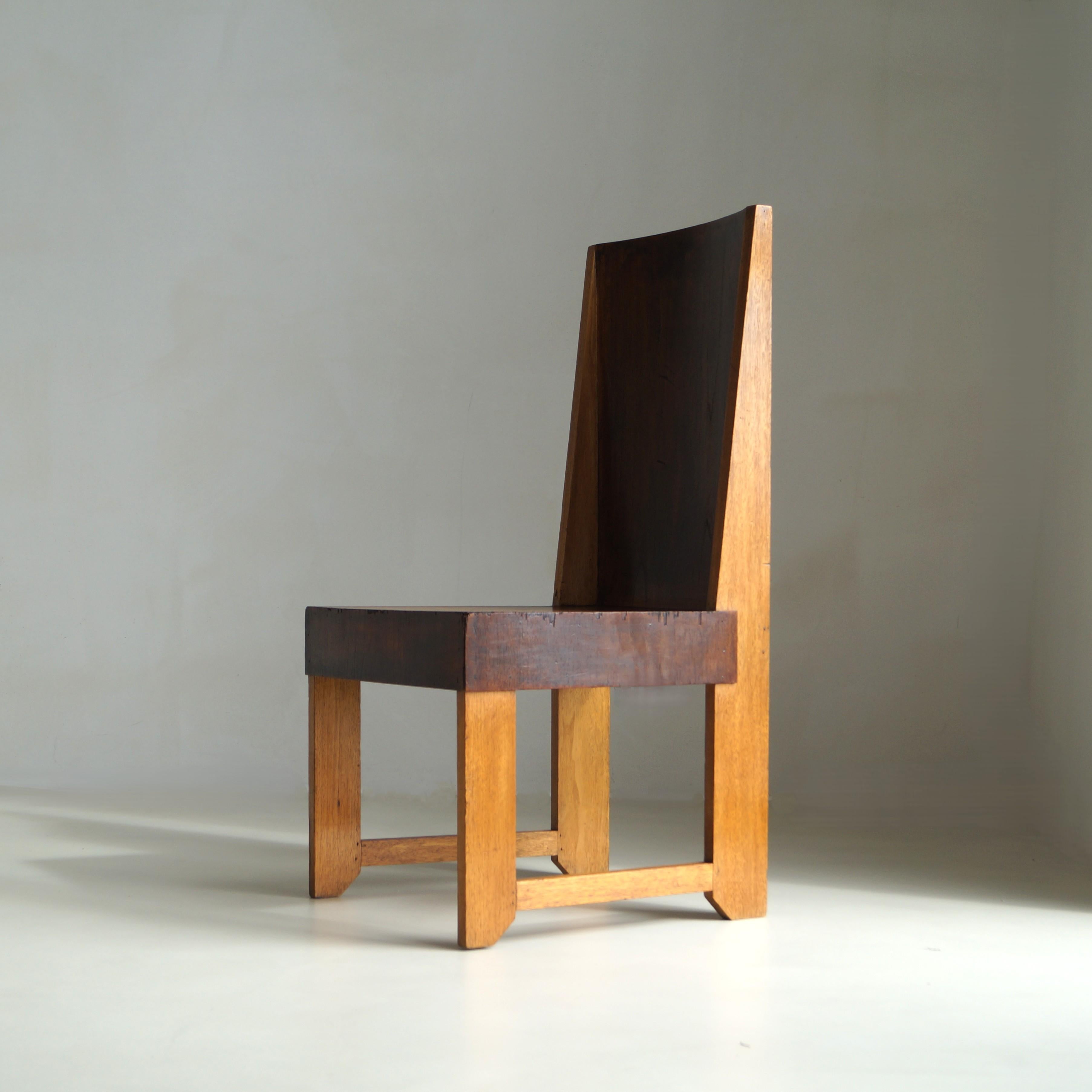 Niederländischer Sessel im Art-déco-Stil (Haager Schule), zugeschrieben Anton Lucas, 1920er Jahre im Angebot 13