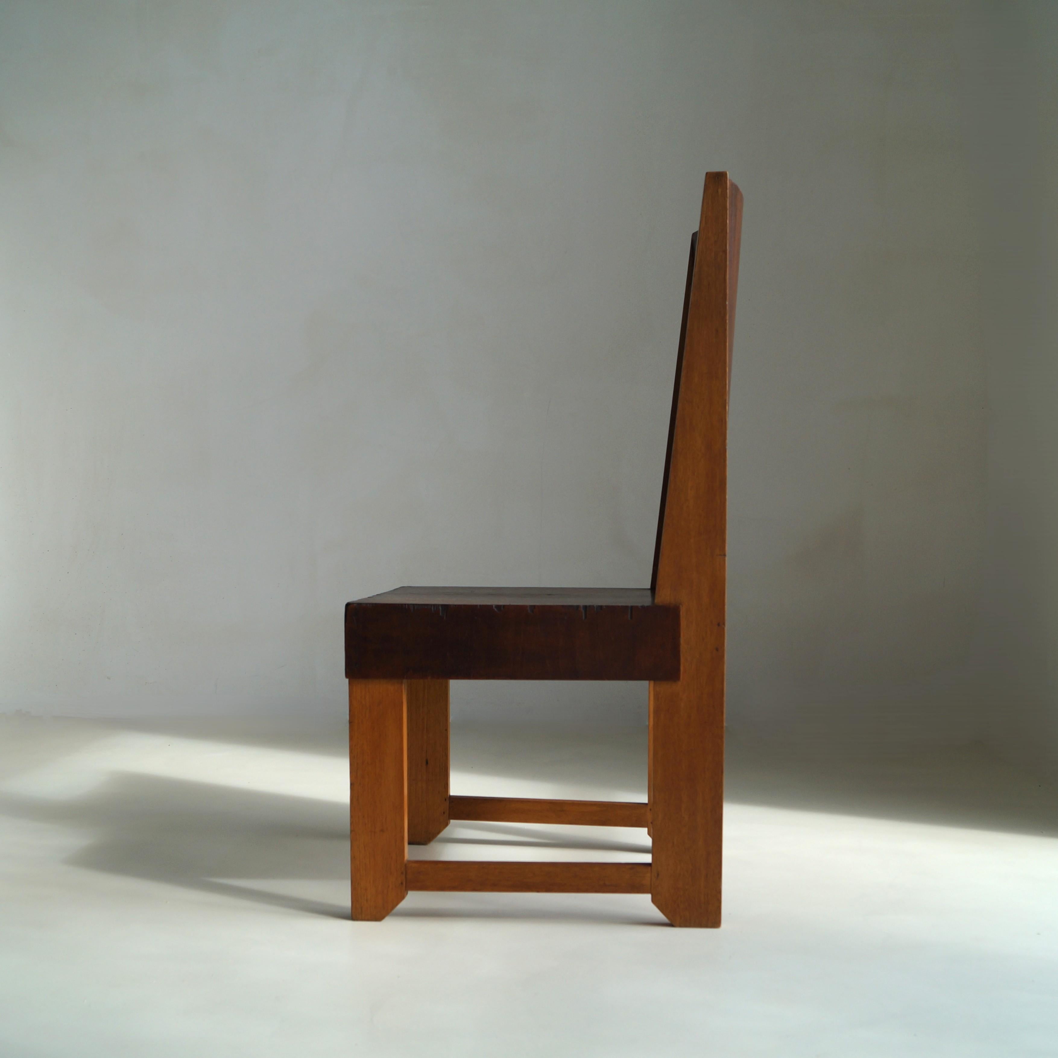 Niederländischer Sessel im Art-déco-Stil (Haager Schule), zugeschrieben Anton Lucas, 1920er Jahre (Frühes 20. Jahrhundert) im Angebot