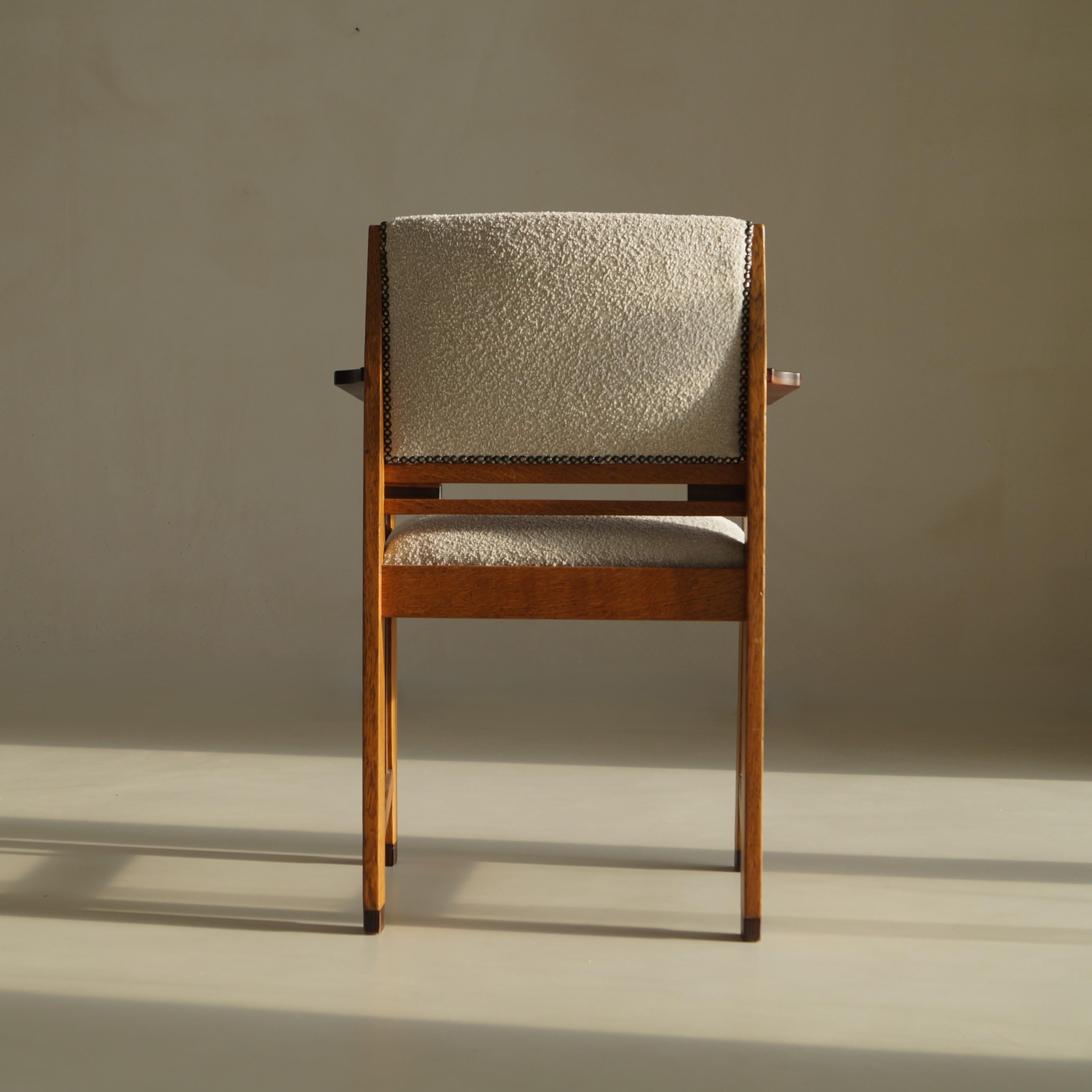 Fauteuil moderniste Art déco néerlandais (école de La Haye), attr. à Anton Lucas, années 1920 en vente 2