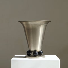 Lampada Art Deco modernista olandese di Daalderop, anni '40