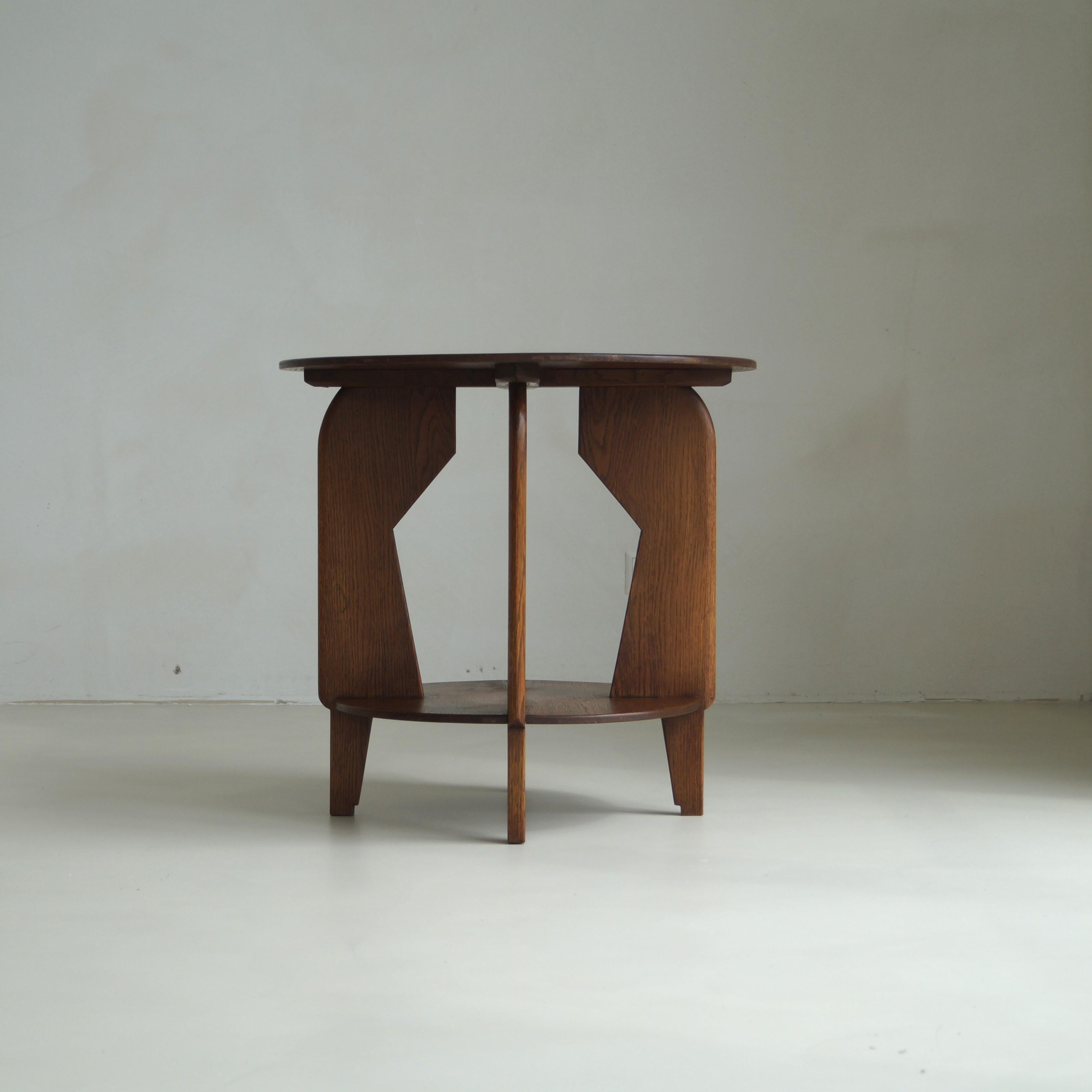 Mid-20th Century Dutch Art Deco Modernist Occasional Table, 1930s