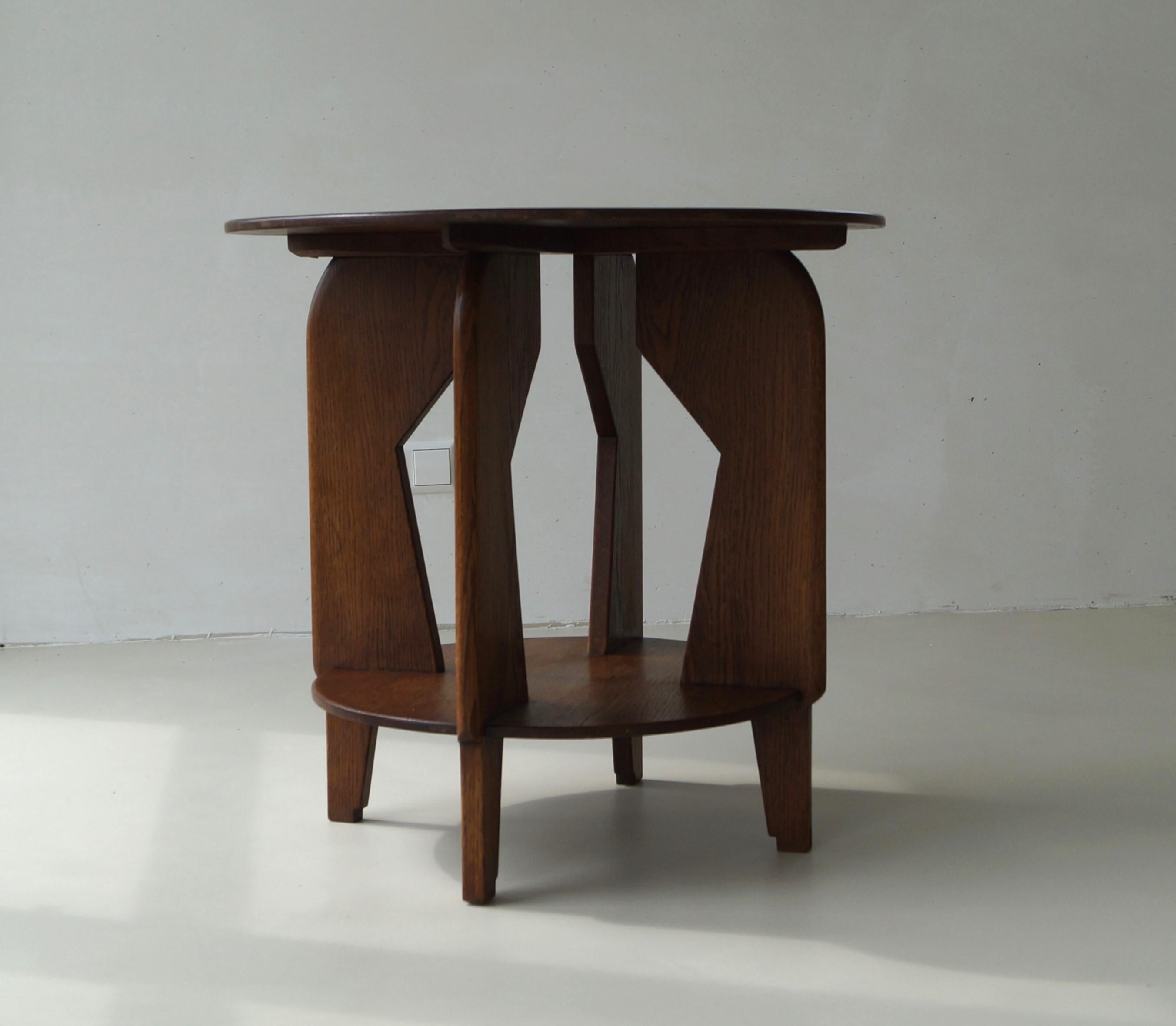 Dutch Art Deco Modernist Occasional Table, 1930s 2