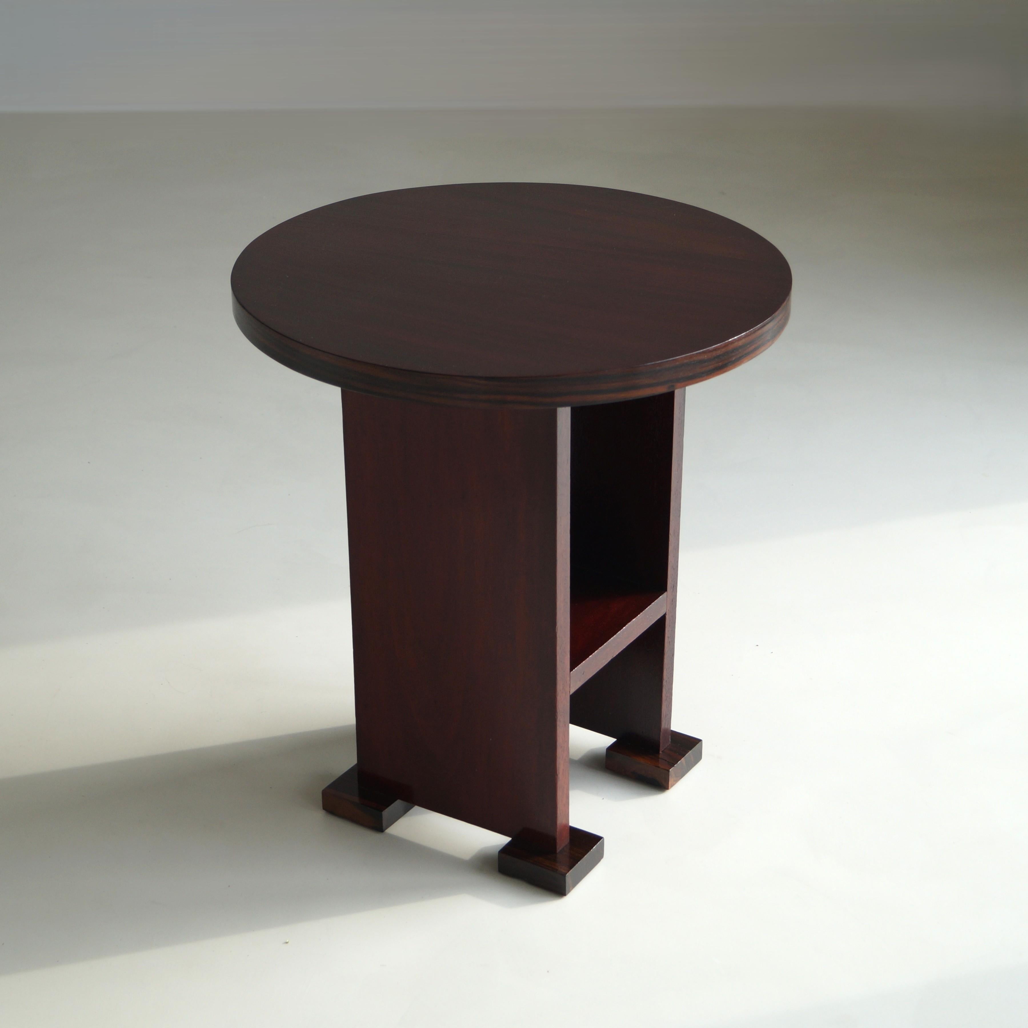 Dutch Art Deco Modernist occasional table or side table, 1920s For Sale 5