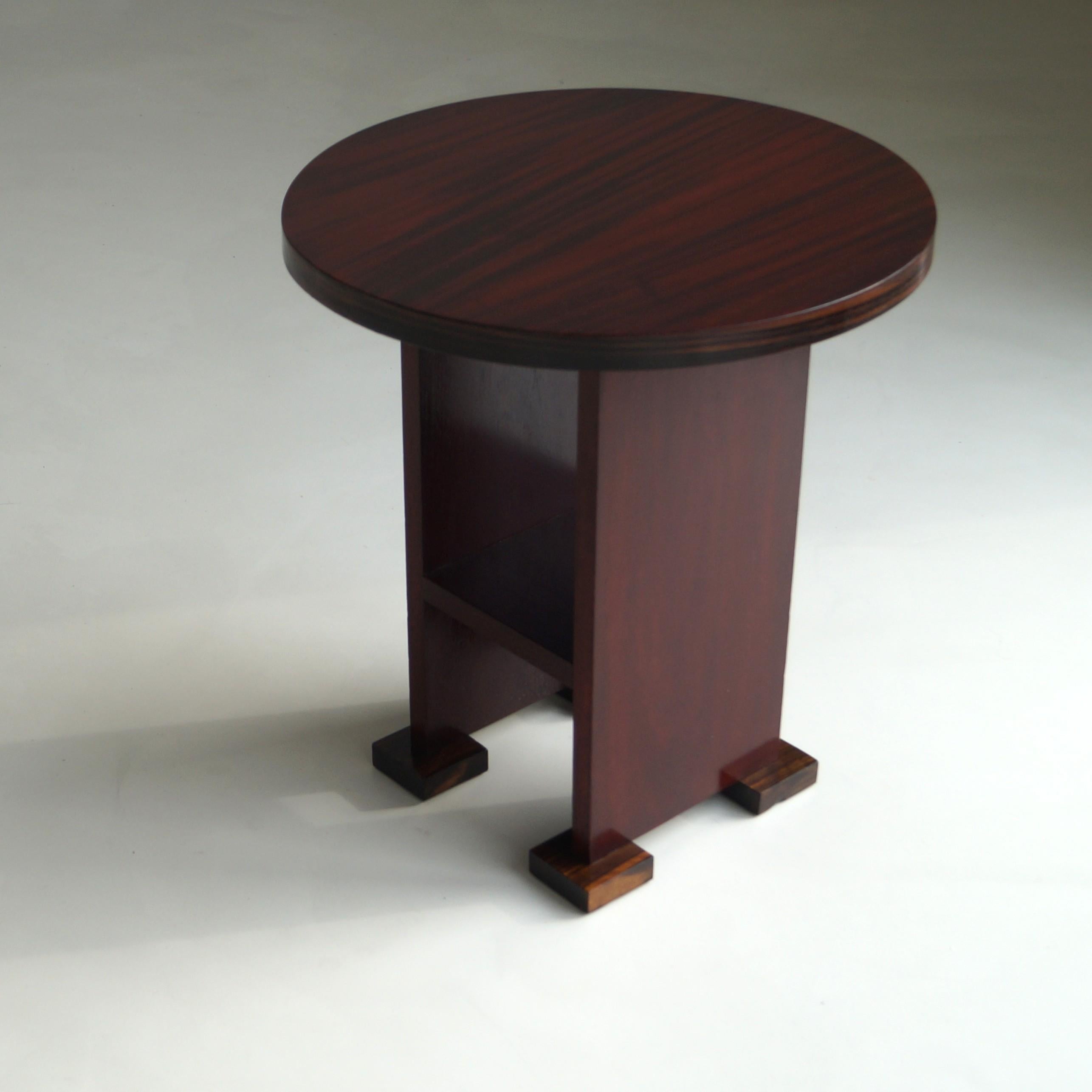 Dutch Art Deco Modernist occasional table or side table, 1920s For Sale 8