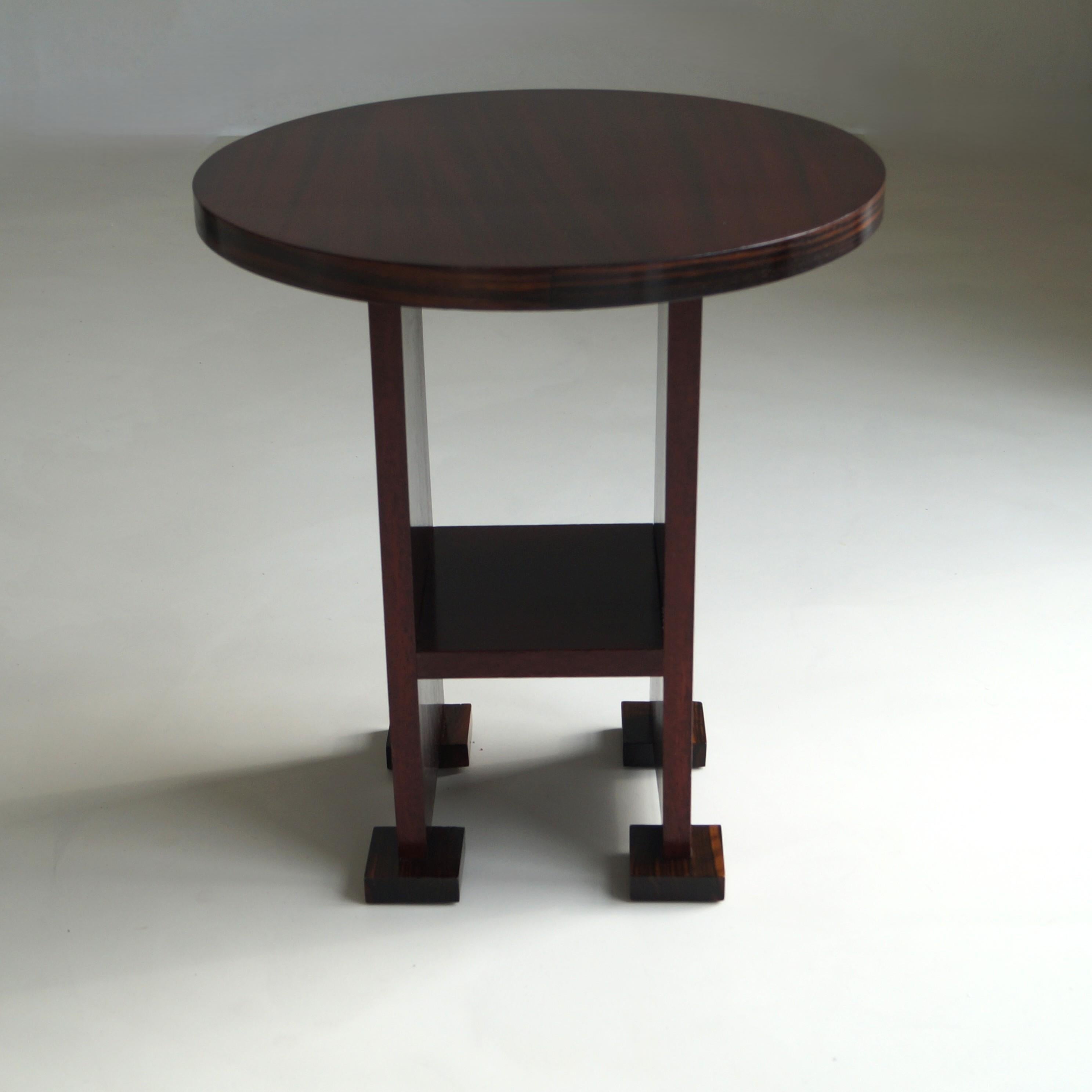 Dutch Art Deco Modernist occasional table or side table, 1920s For Sale 11