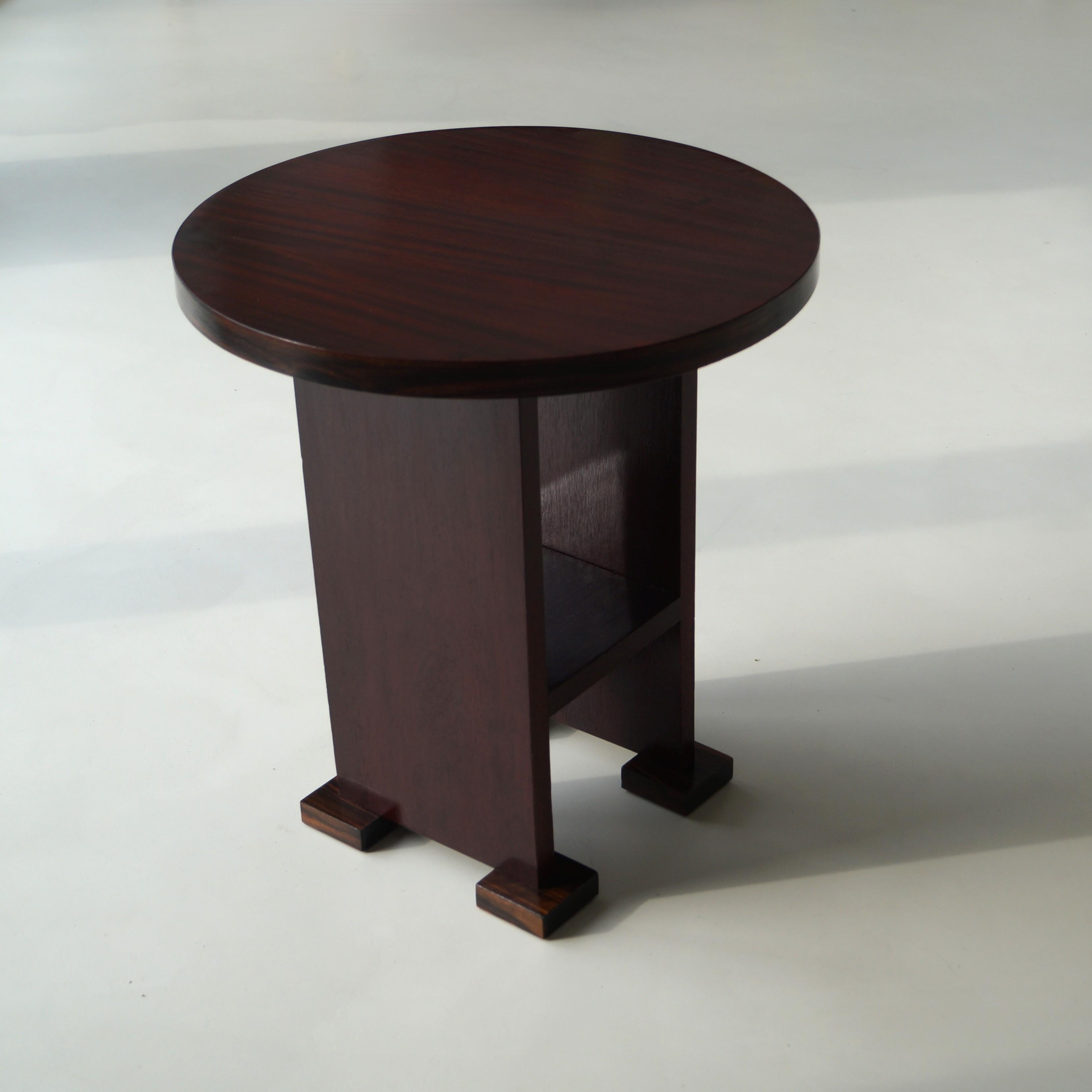 Dutch Art Deco Modernist occasional table or side table, 1920s For Sale 12