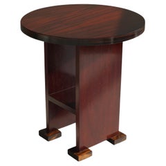 Table d'appoint ou table d'appoint Art Déco moderniste néerlandaise, années 1920