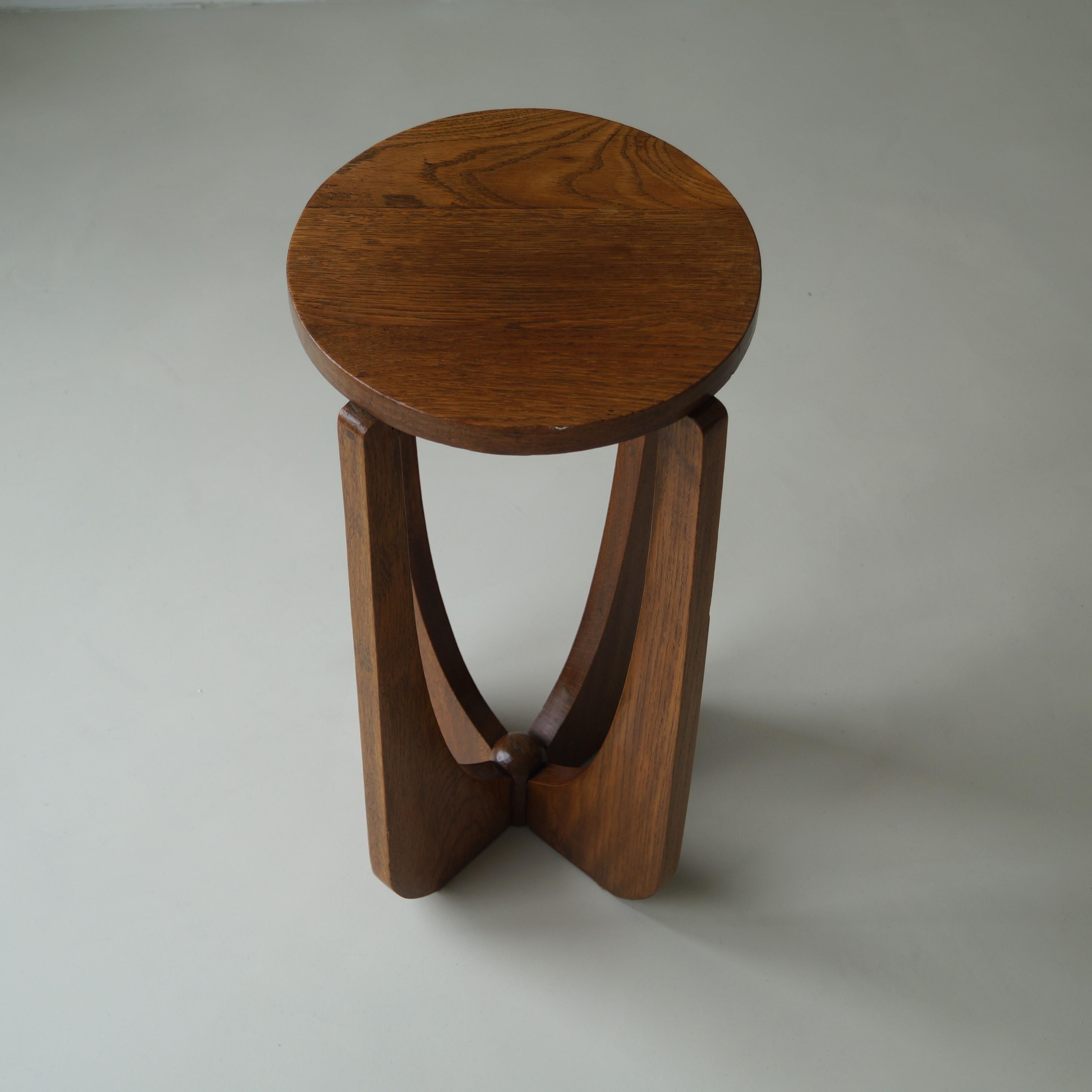 Dutch Art Deco Modernist side table or plant table, 1920s 6