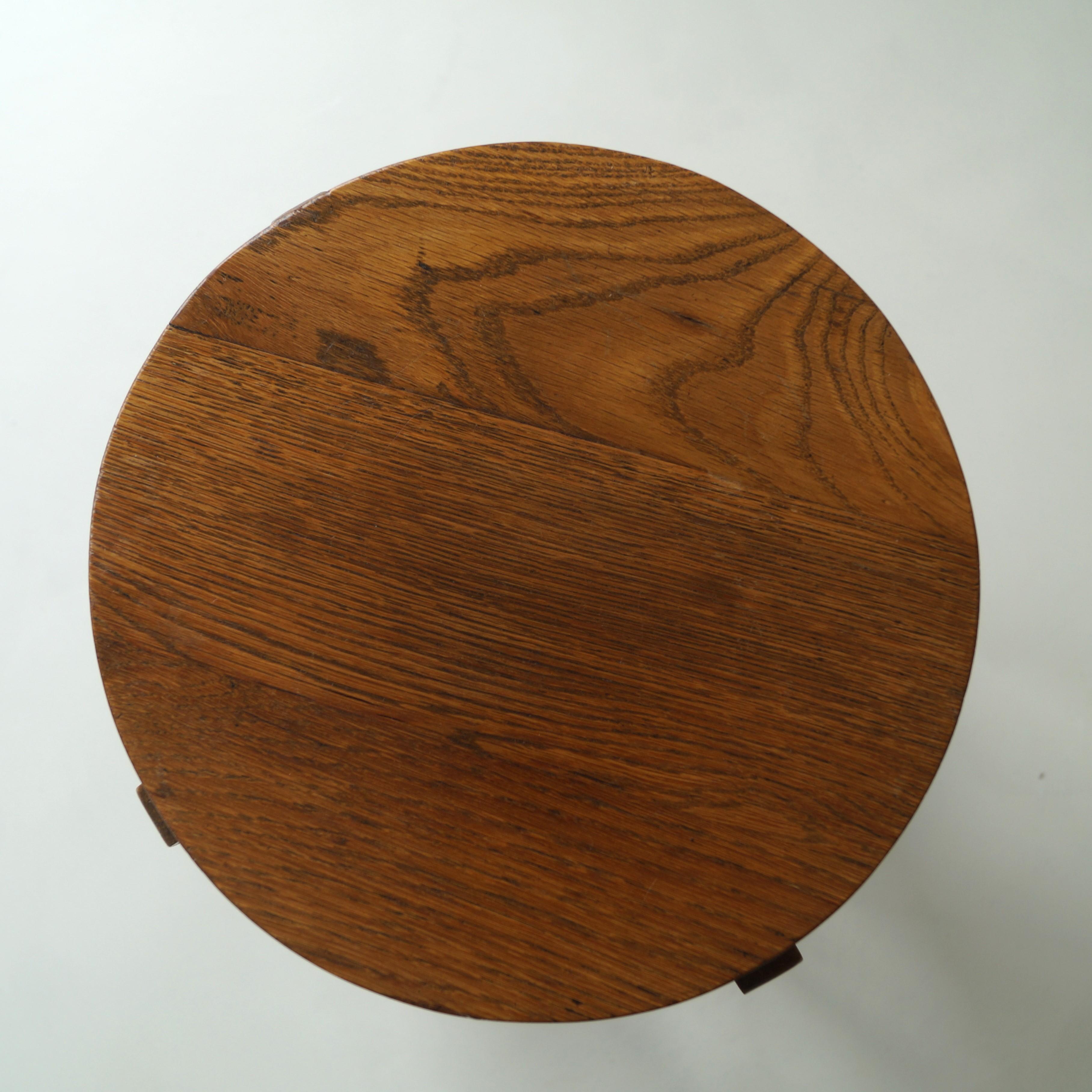 Dutch Art Deco Modernist side table or plant table, 1920s 7