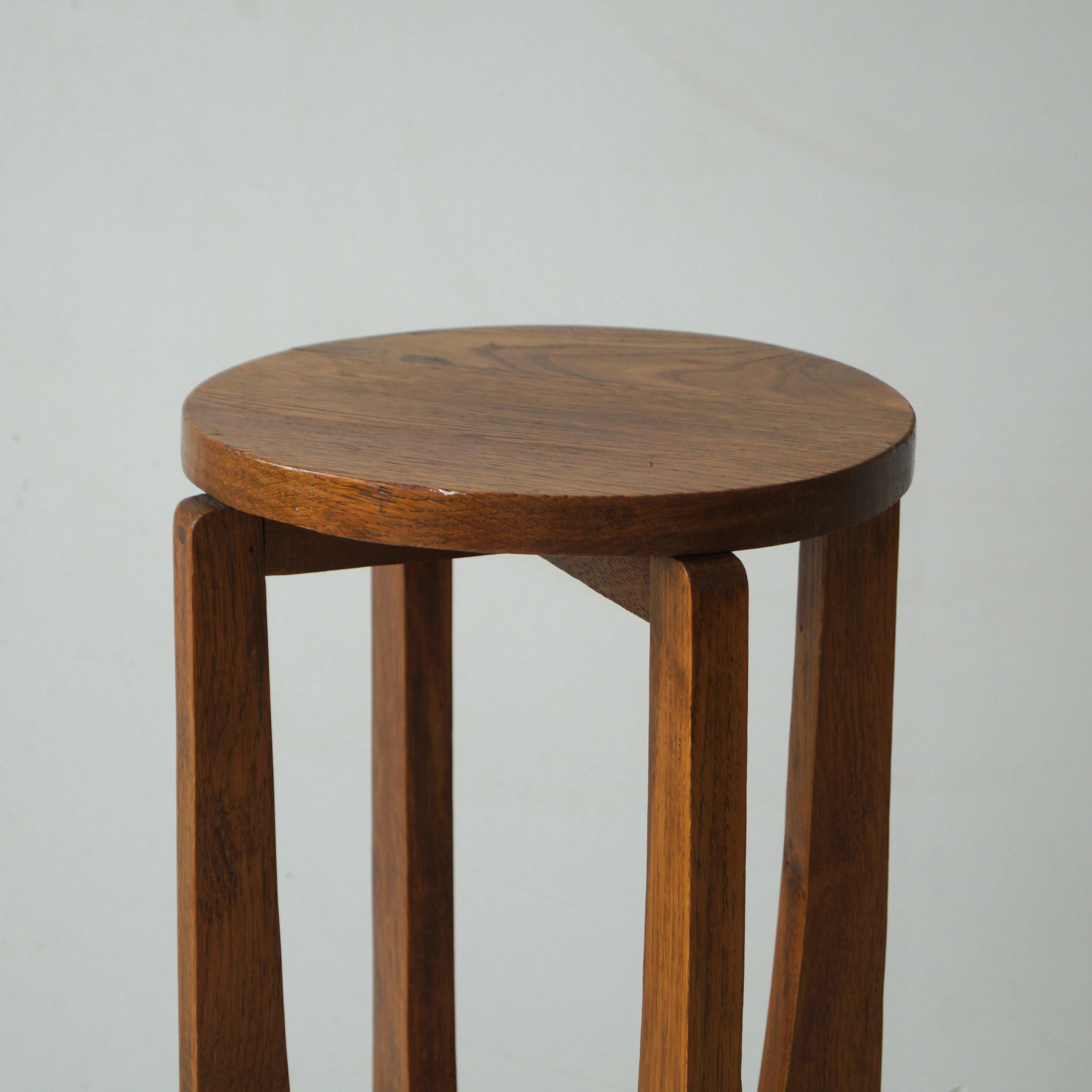 Dutch Art Deco Modernist side table or plant table, 1920s 1