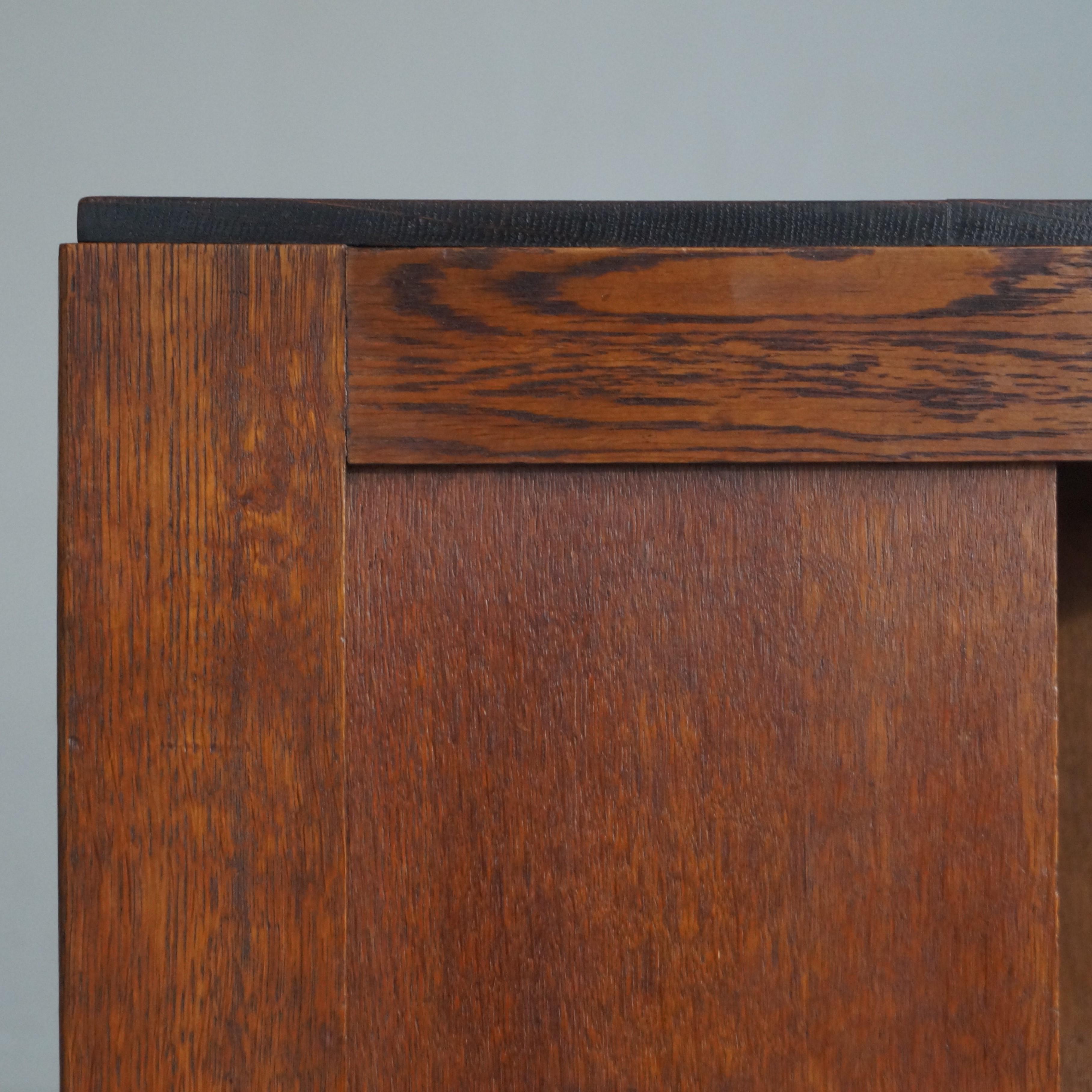 Dutch Art Deco modernist square occasional table, 1920s 11