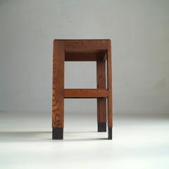 Dutch Art Deco modernist square occasional table, 1920s