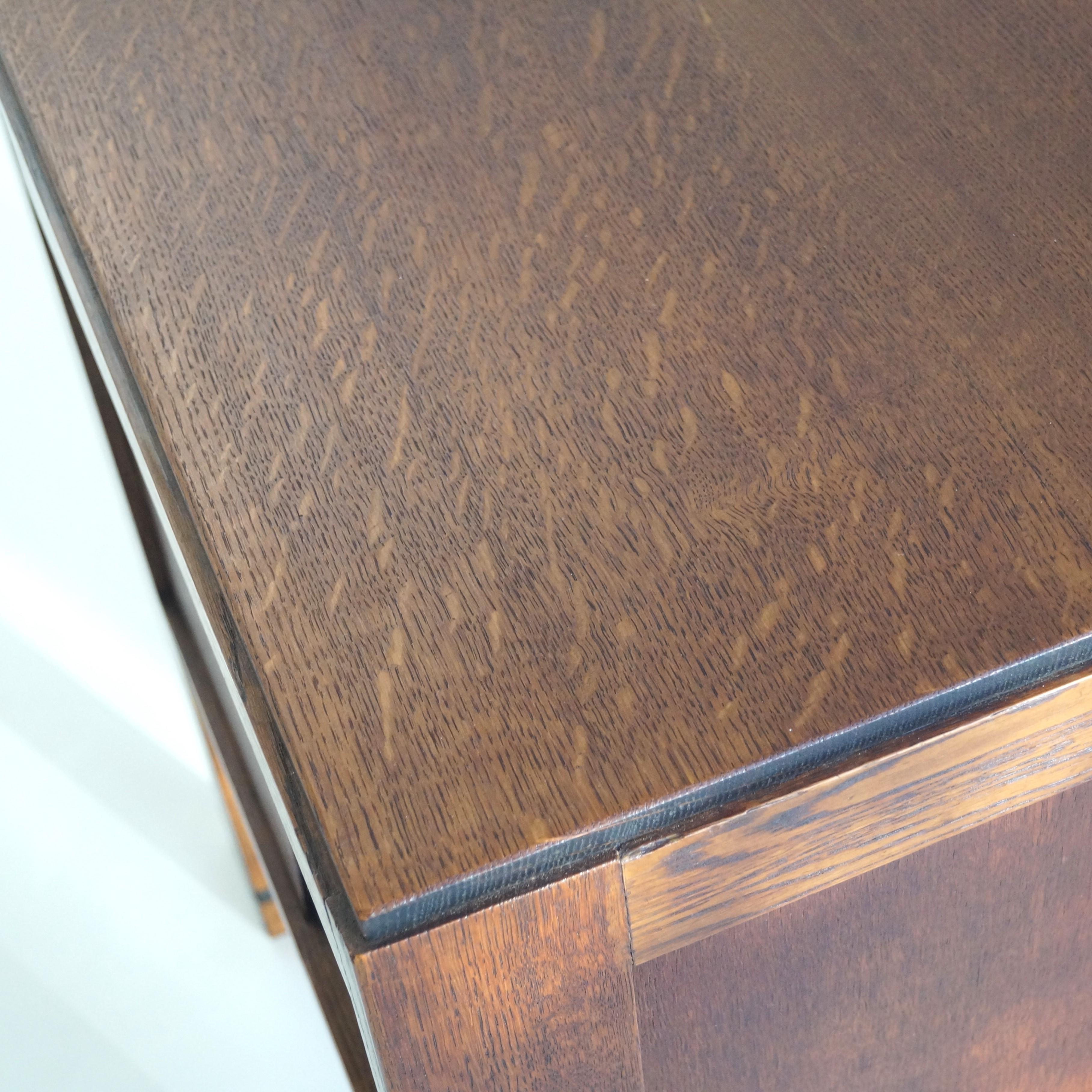 Dutch Art Deco modernist square occasional table, 1920s 14
