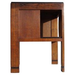 Dutch Art Deco modernist square occasional table, 1920s