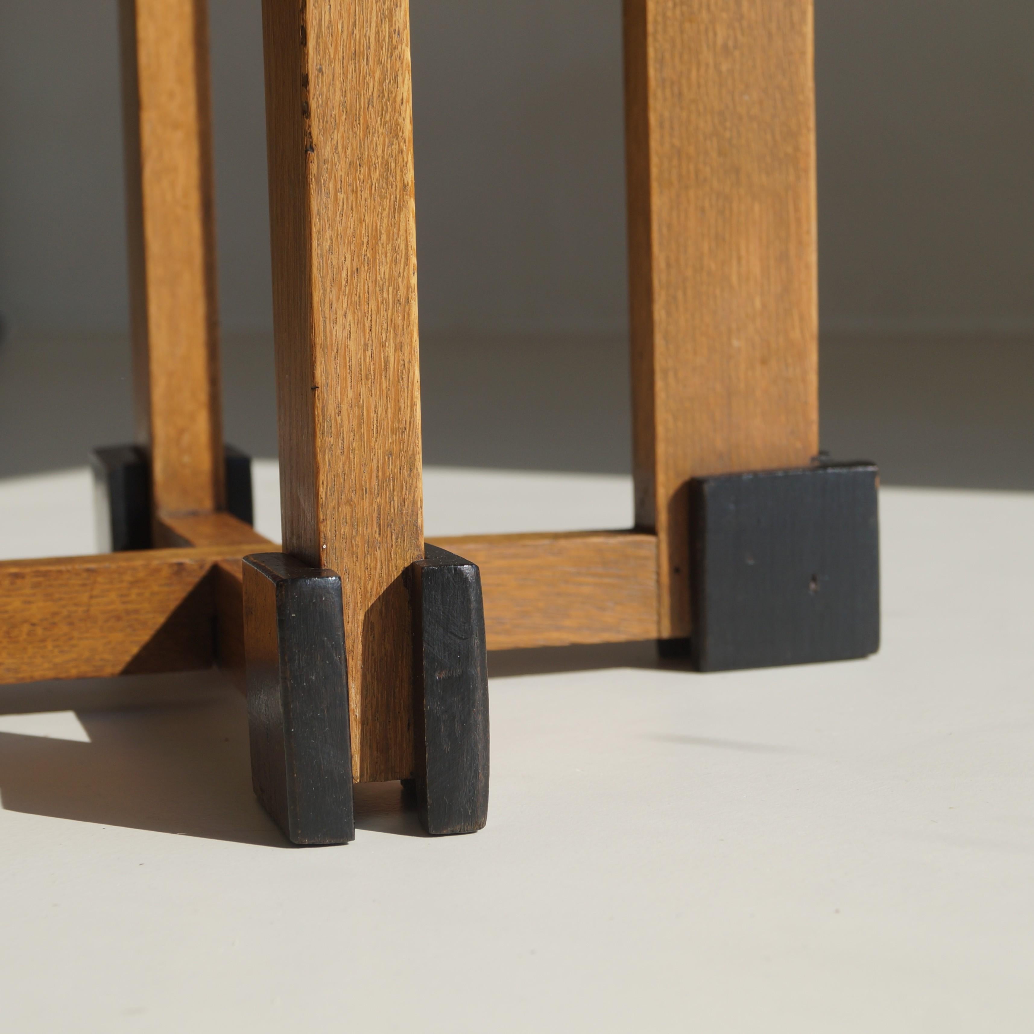 Mesa Modernista Art Decó Holandesa, J. den Drijver para ''Mobiliario De Stijl'' en venta 4