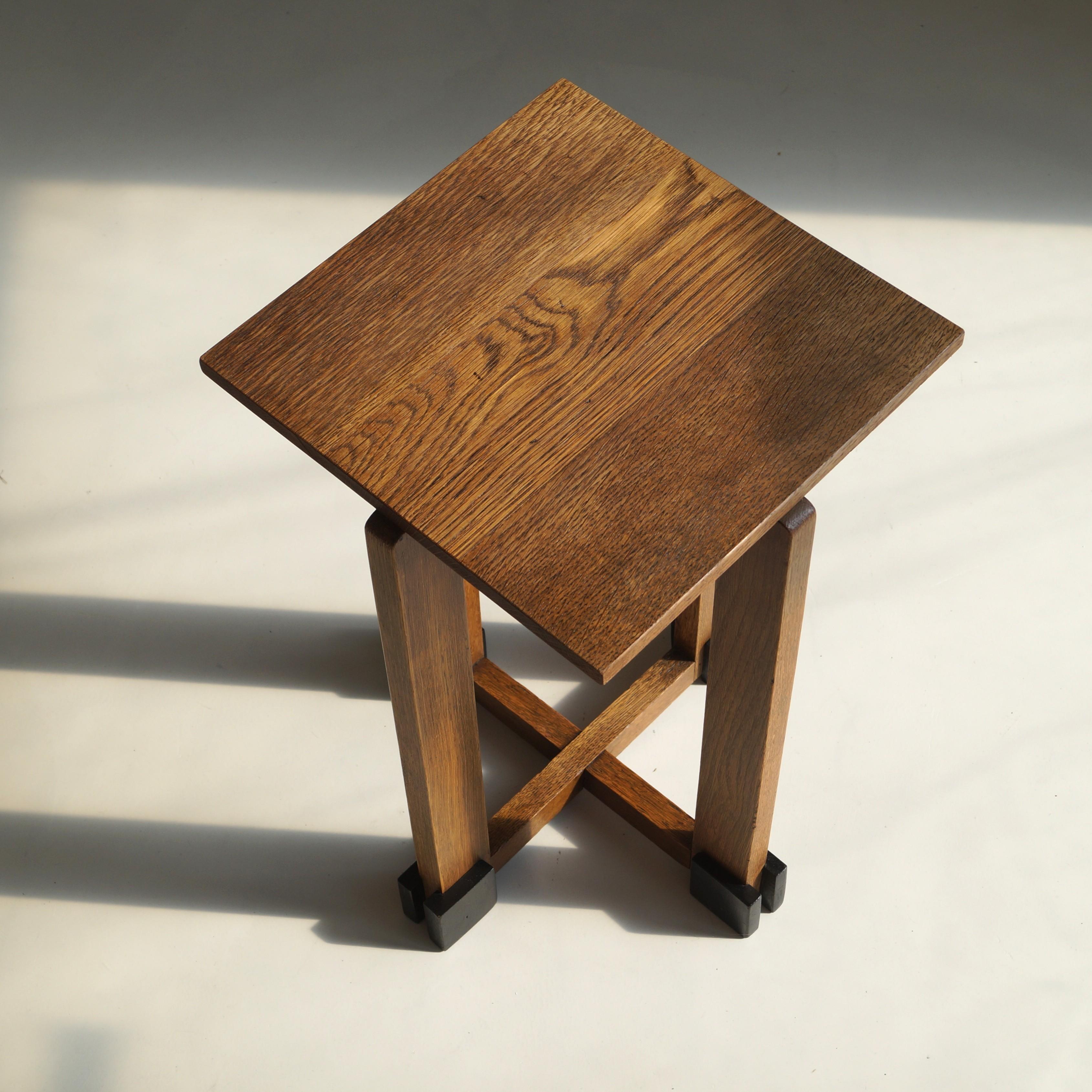 Mesa Modernista Art Decó Holandesa, J. den Drijver para ''Mobiliario De Stijl'' en venta 6