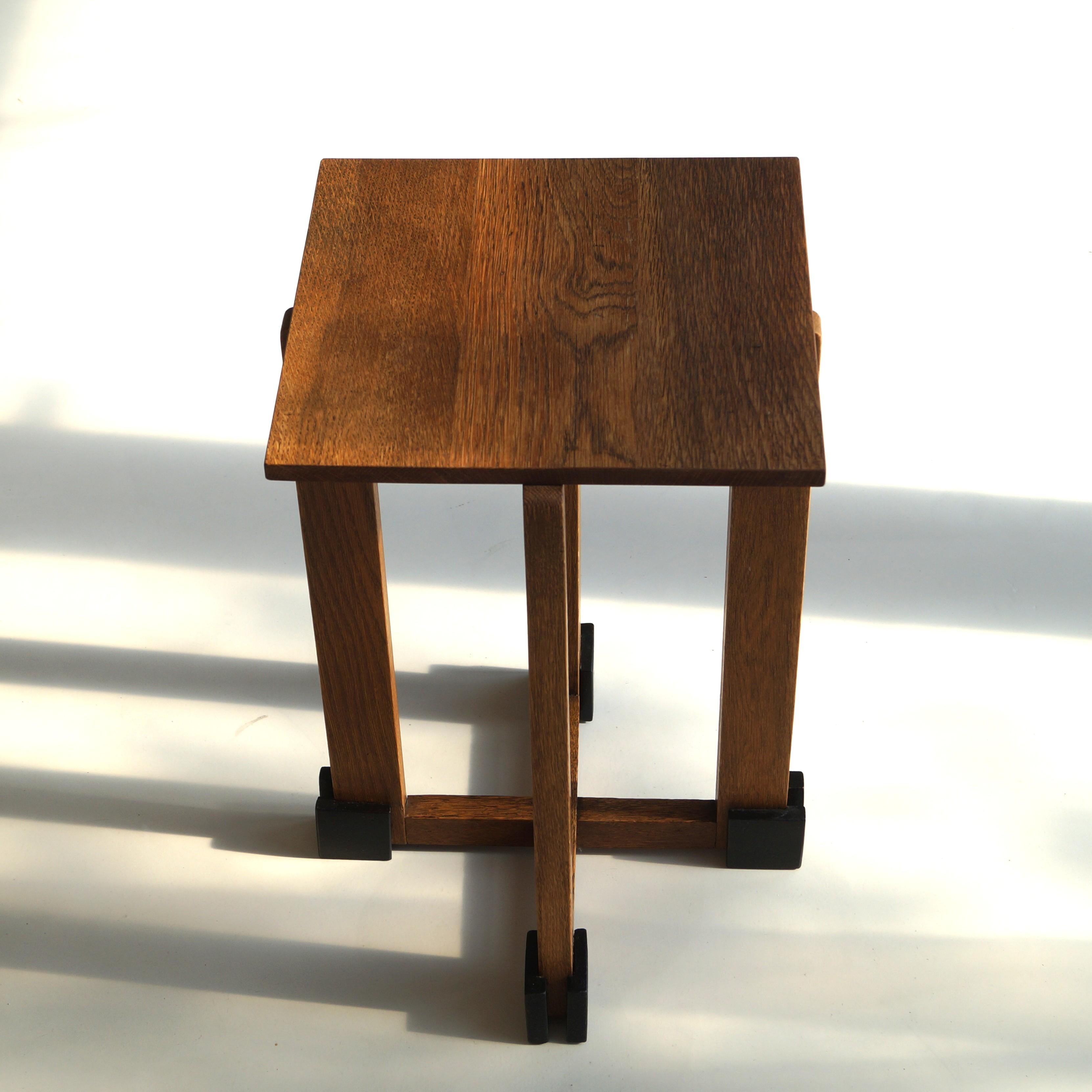 Mesa Modernista Art Decó Holandesa, J. den Drijver para ''Mobiliario De Stijl'' en venta 9