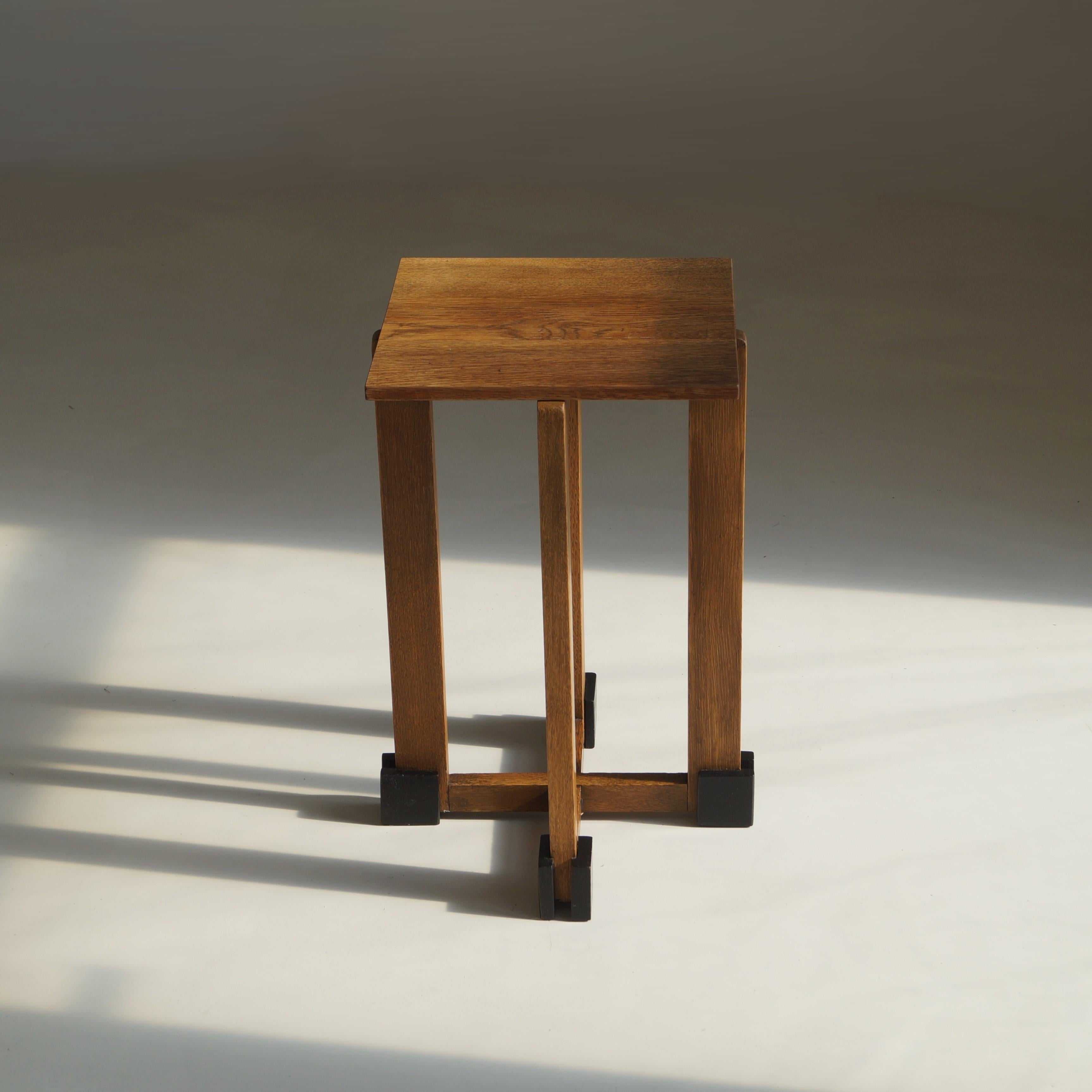 Mesa Modernista Art Decó Holandesa, J. den Drijver para ''Mobiliario De Stijl'' en venta 10