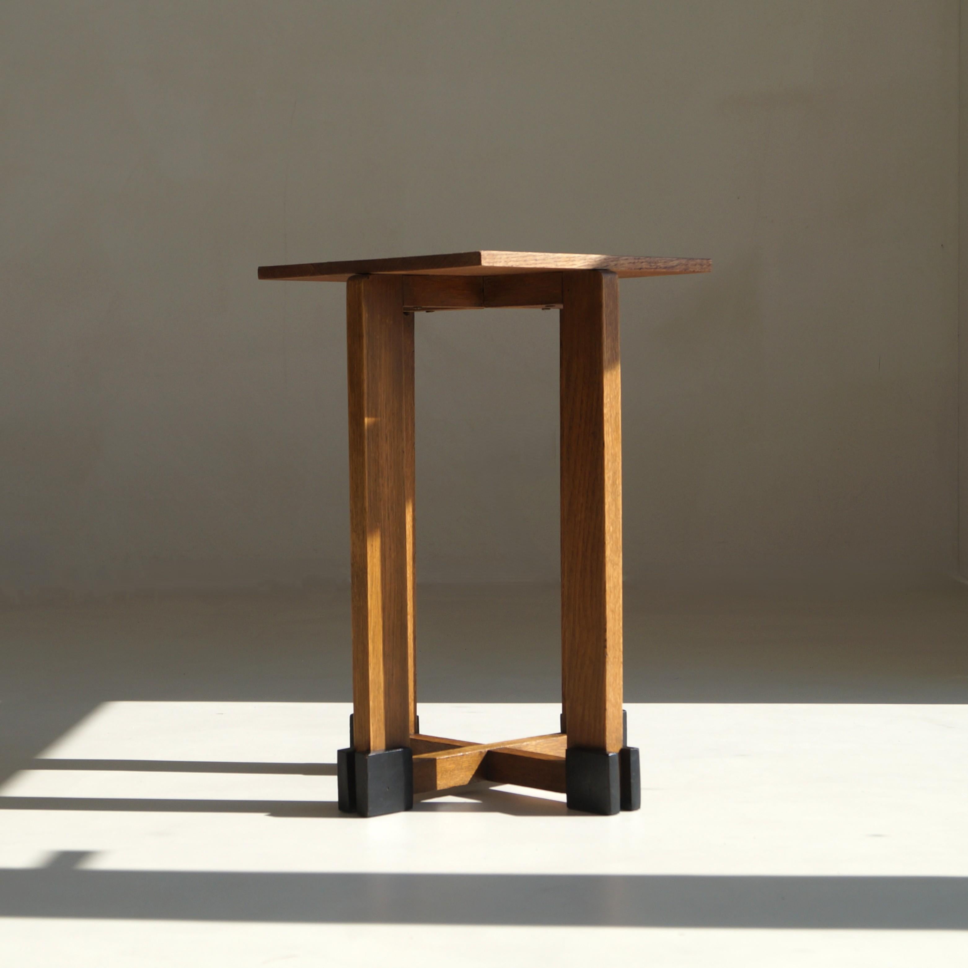 Mesa Modernista Art Decó Holandesa, J. den Drijver para ''Mobiliario De Stijl'' Holandés en venta