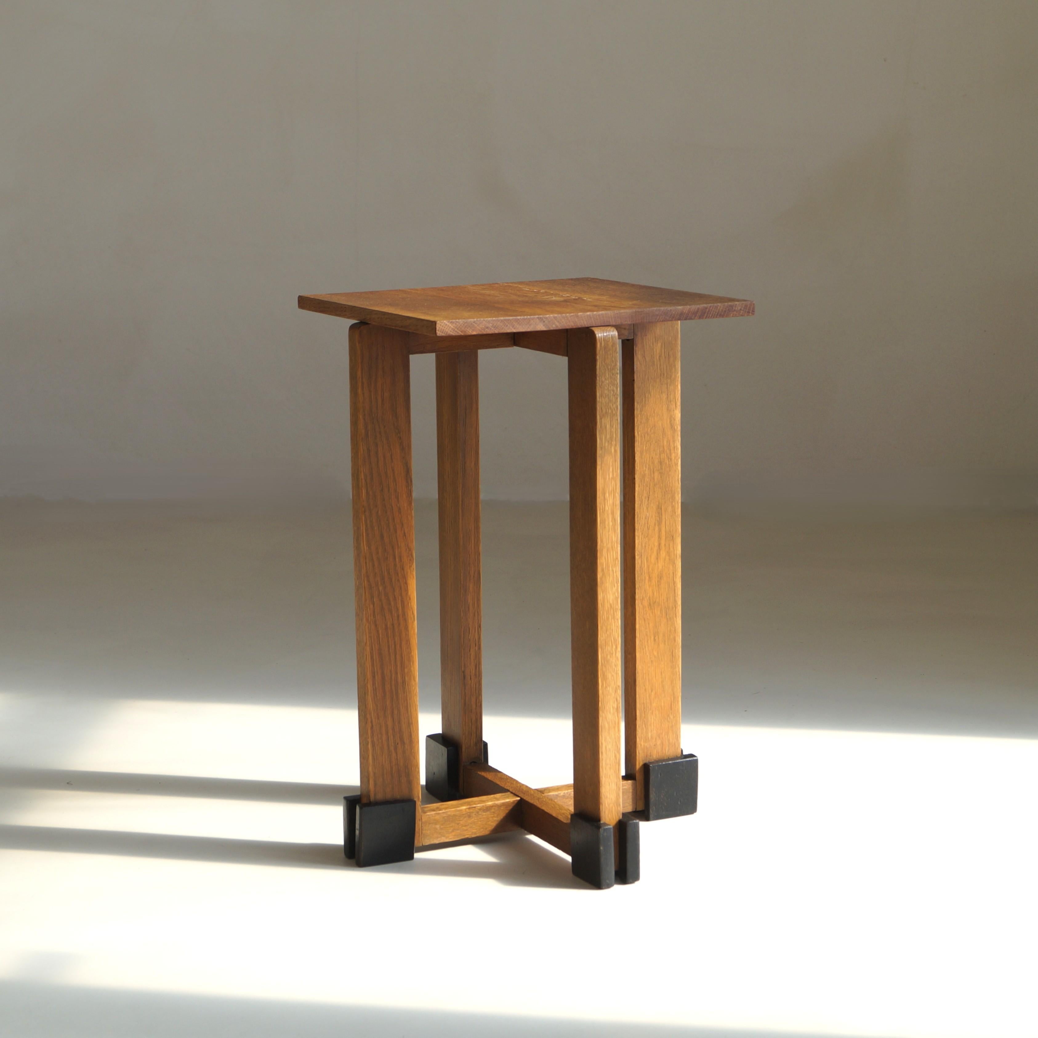 Mesa Modernista Art Decó Holandesa, J. den Drijver para ''Mobiliario De Stijl'' en venta 2