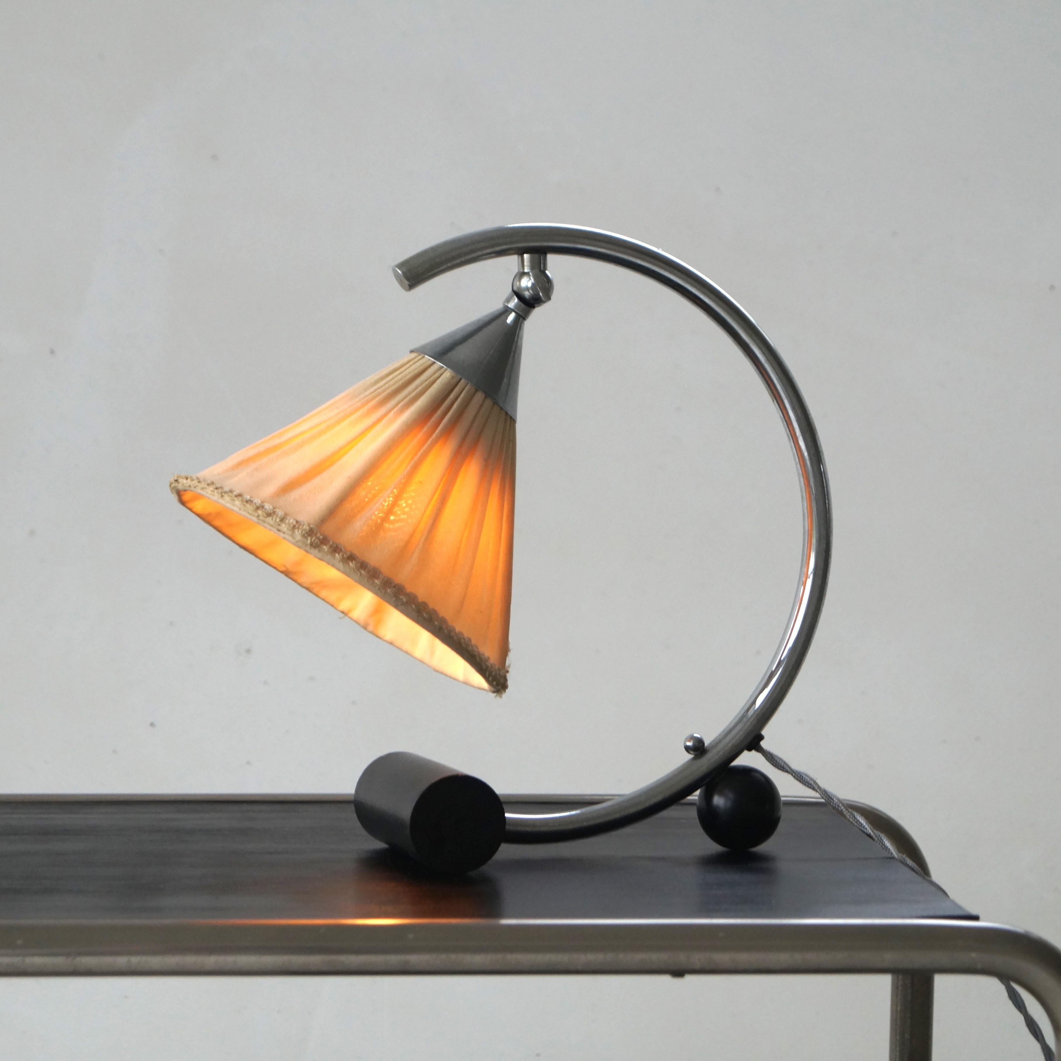 Dutch Art Deco modernist table lamp, 1930s 6