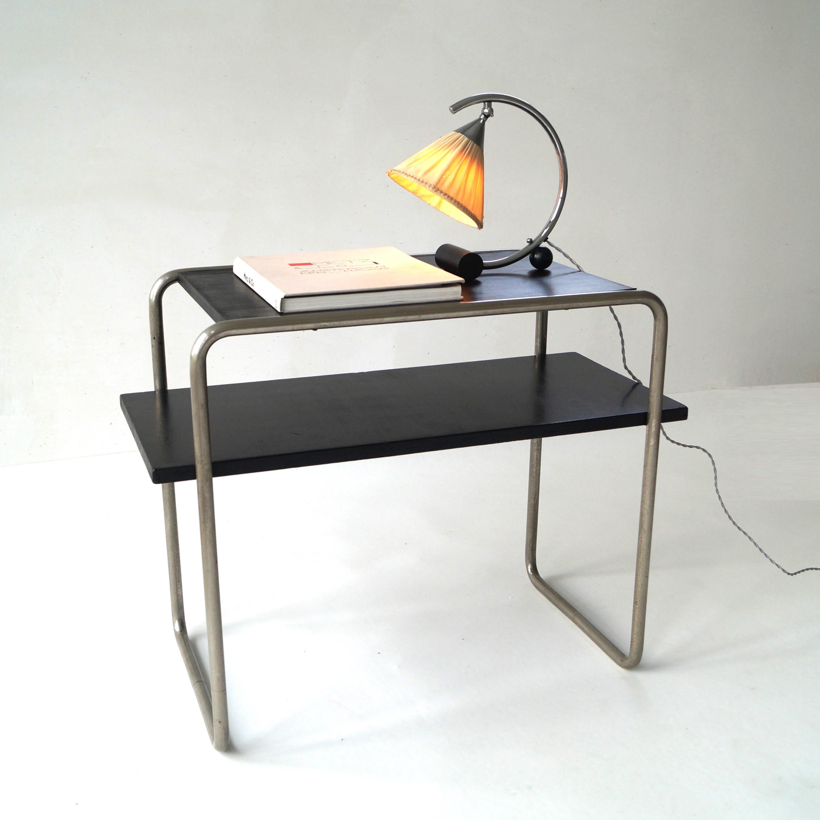 Dutch Art Deco modernist table lamp, 1930s 12