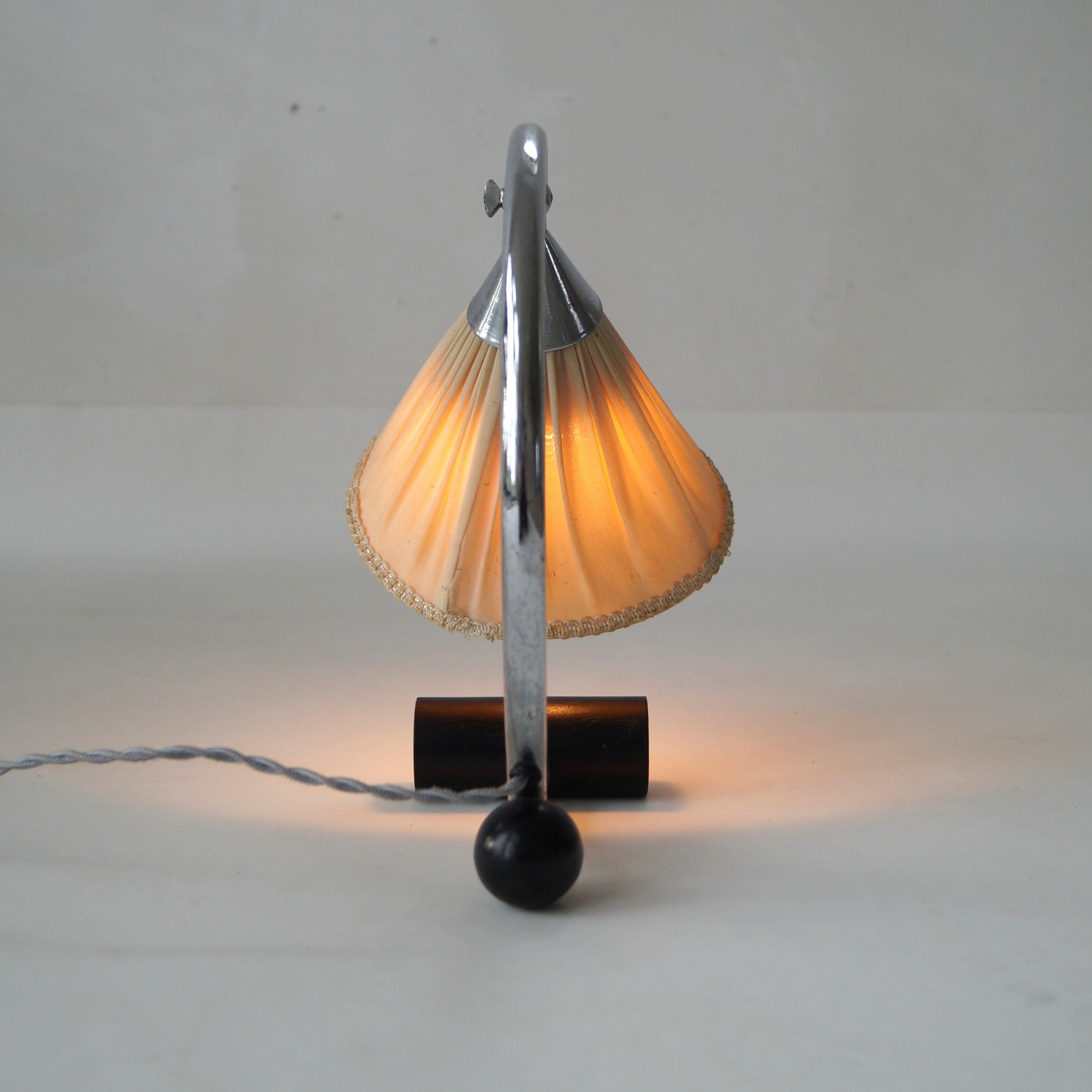 Dutch Art Deco modernist table lamp, 1930s 1