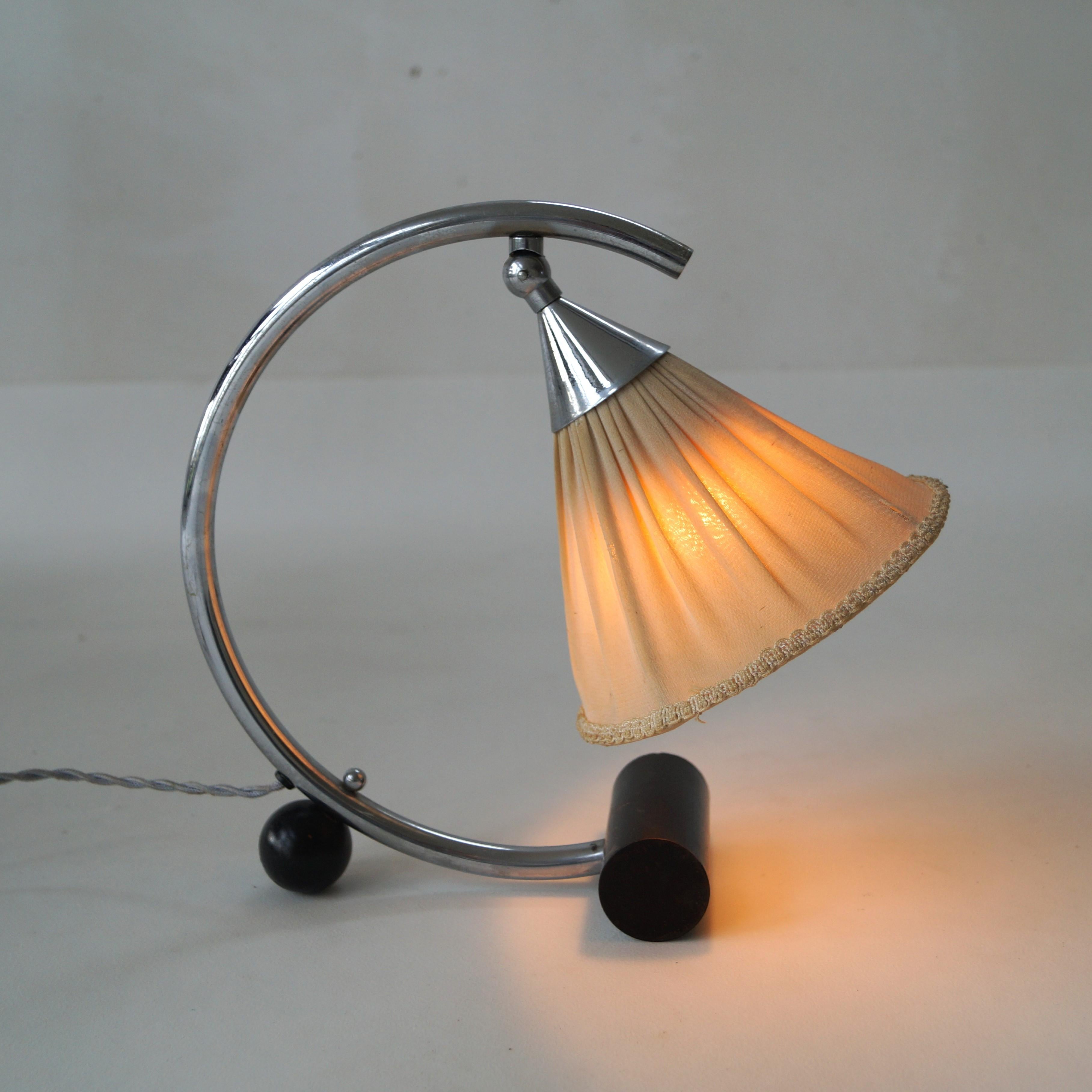 Dutch Art Deco modernist table lamp, 1930s 2
