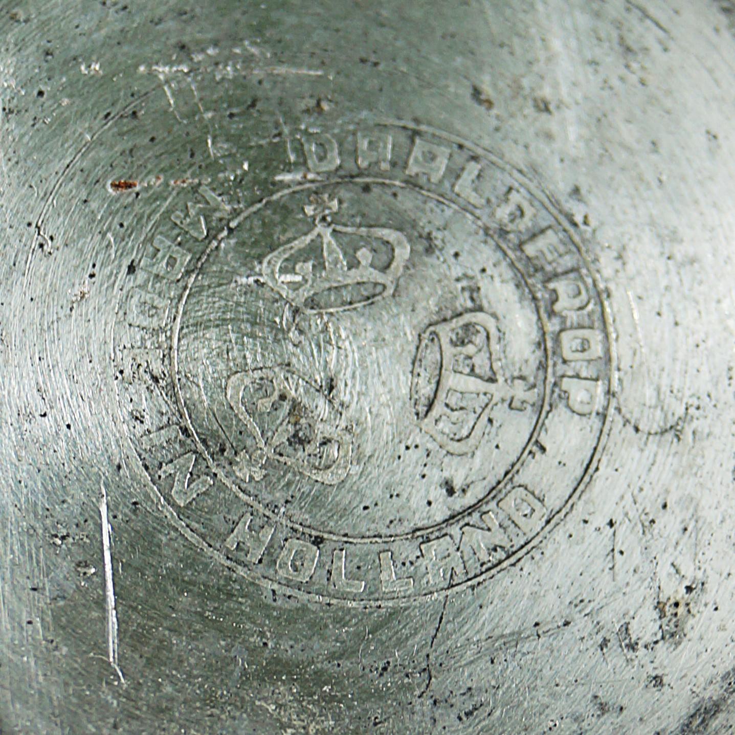 Dutch Art Deco modernist vase by Daalderop, 1920s 6