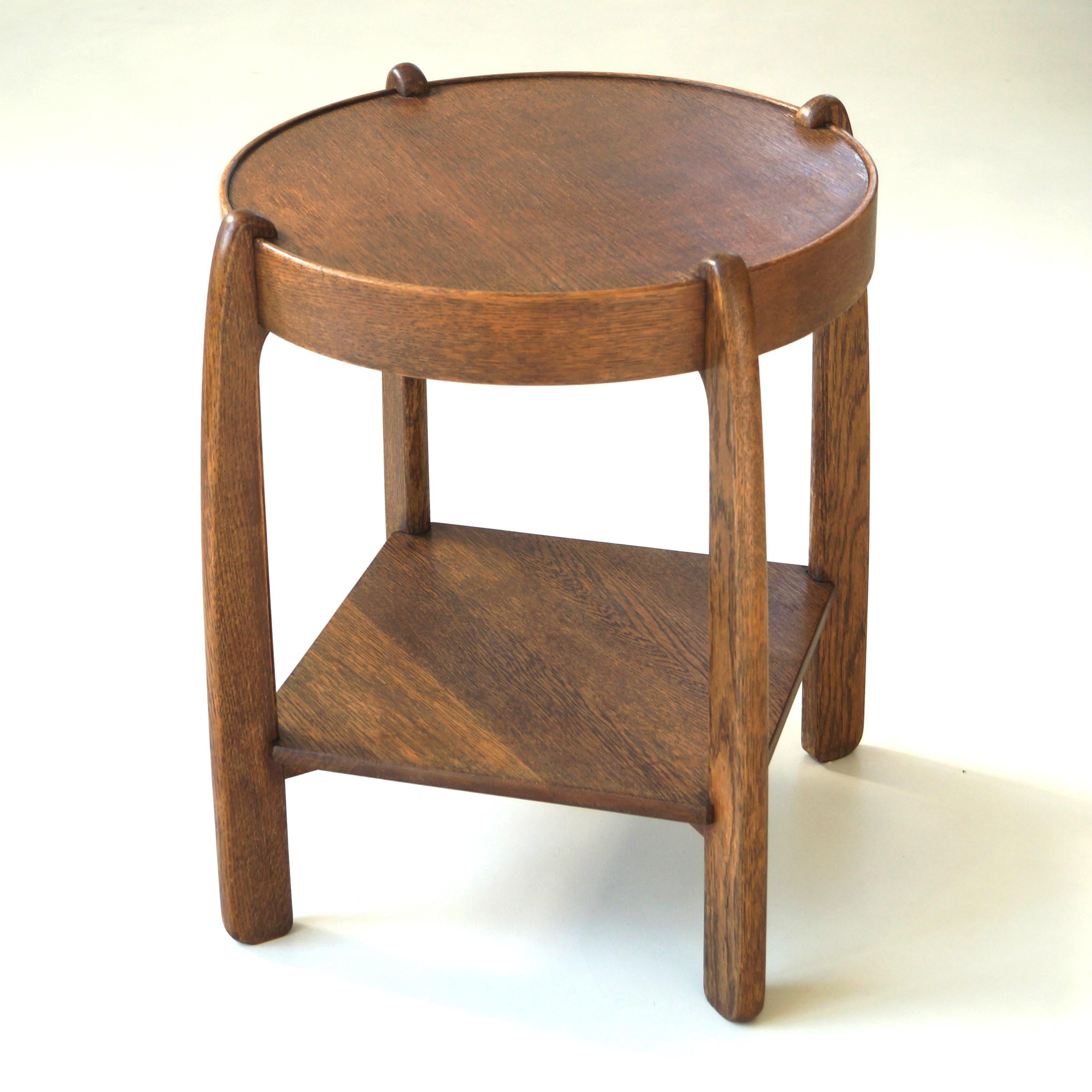 Dutch Art Deco occasional table by Paul Bromberg for Pander & Sons, 1920s For Sale 7