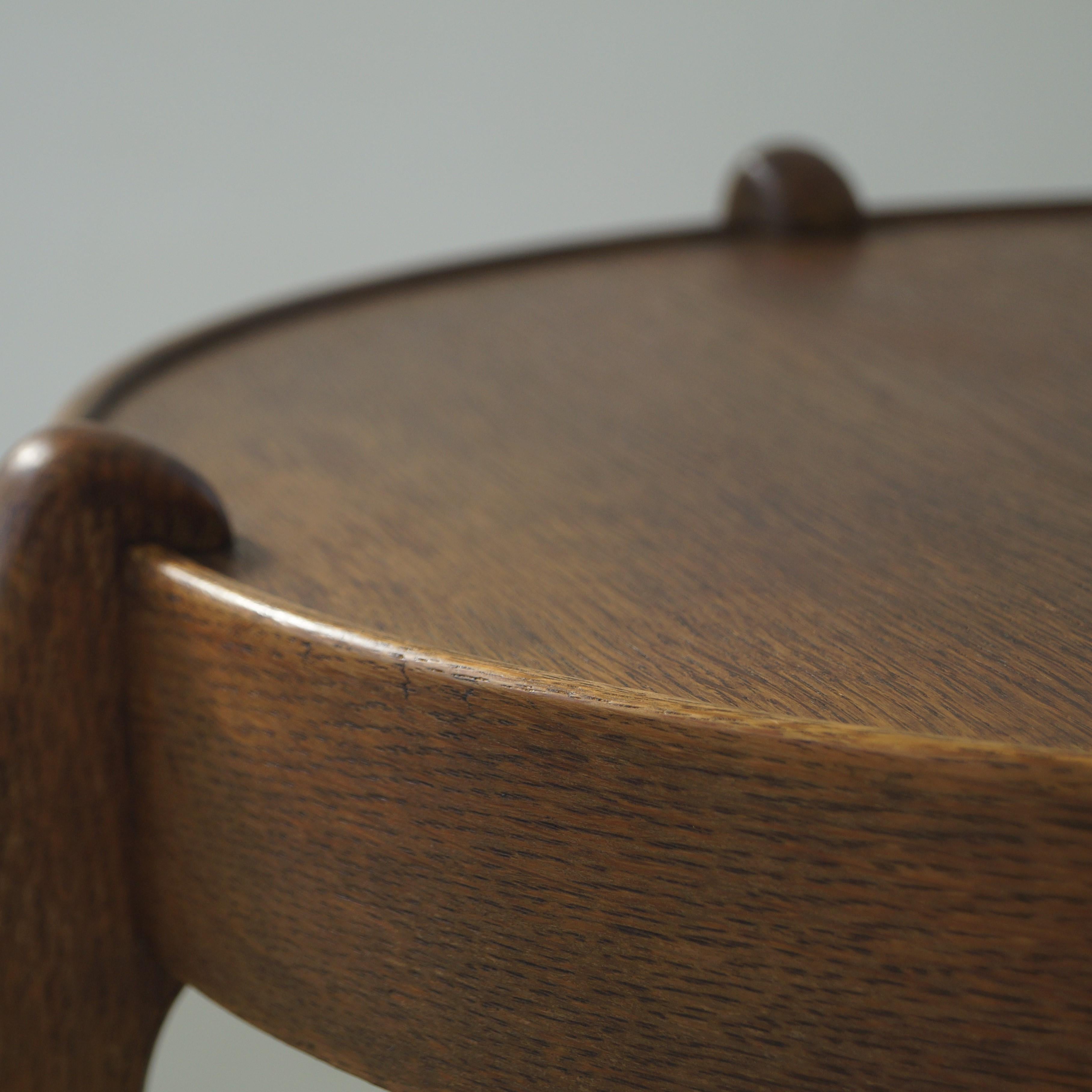 Dutch Art Deco occasional table by Paul Bromberg for Pander & Sons, 1920s For Sale 4