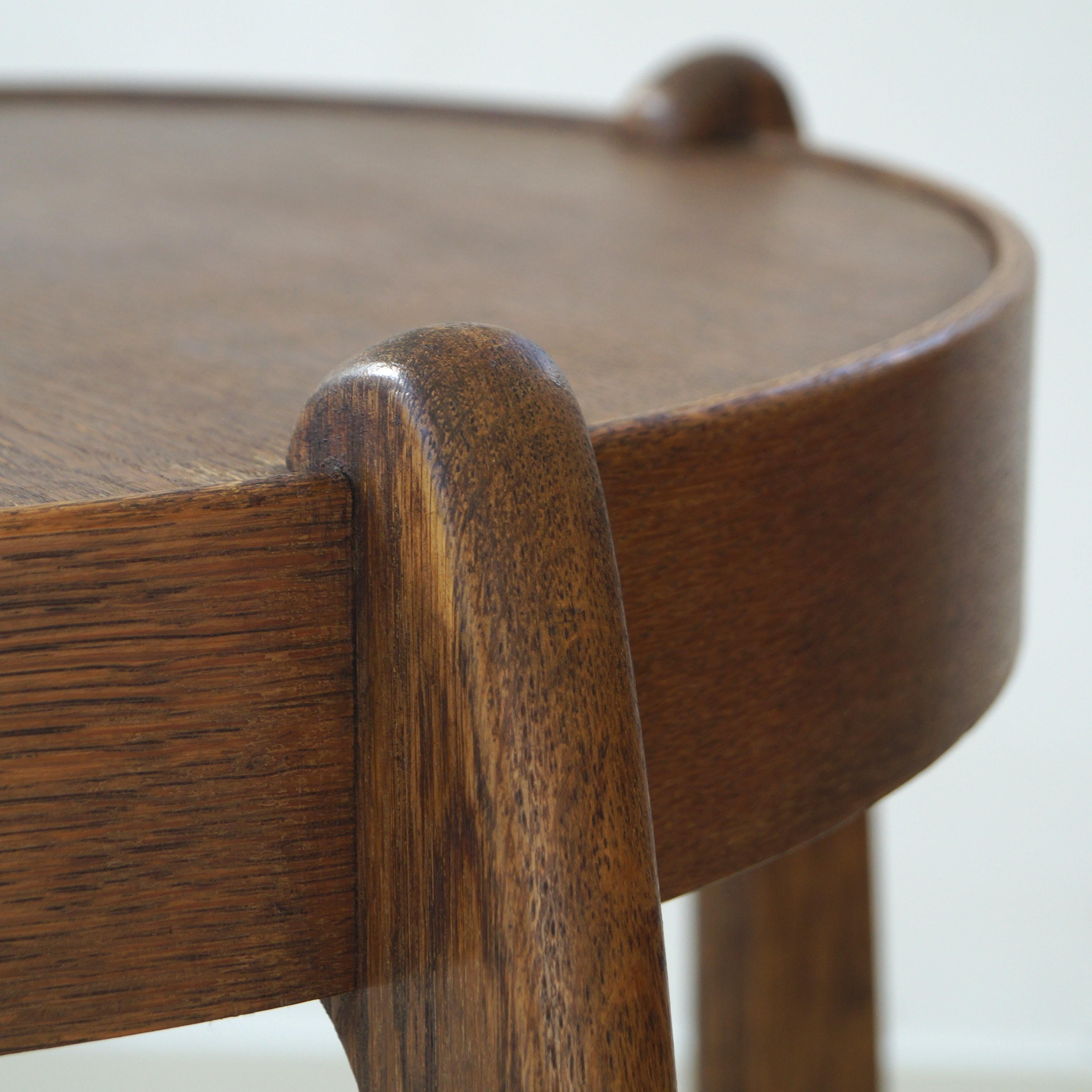 Dutch Art Deco occasional table by Paul Bromberg for Pander & Sons, 1920s For Sale 5