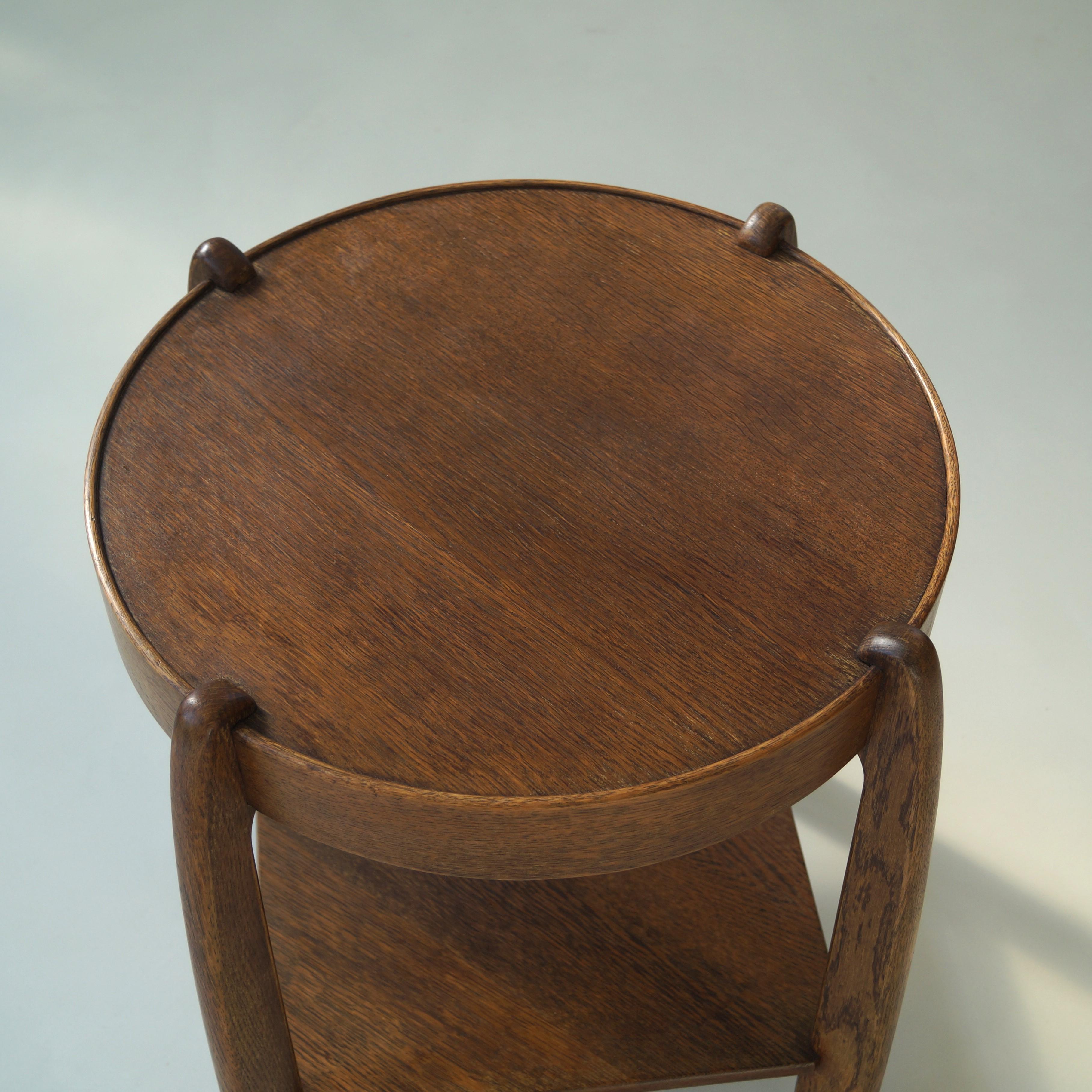 Dutch Art Deco occasional table by Paul Bromberg for Pander & Sons, 1920s For Sale 9
