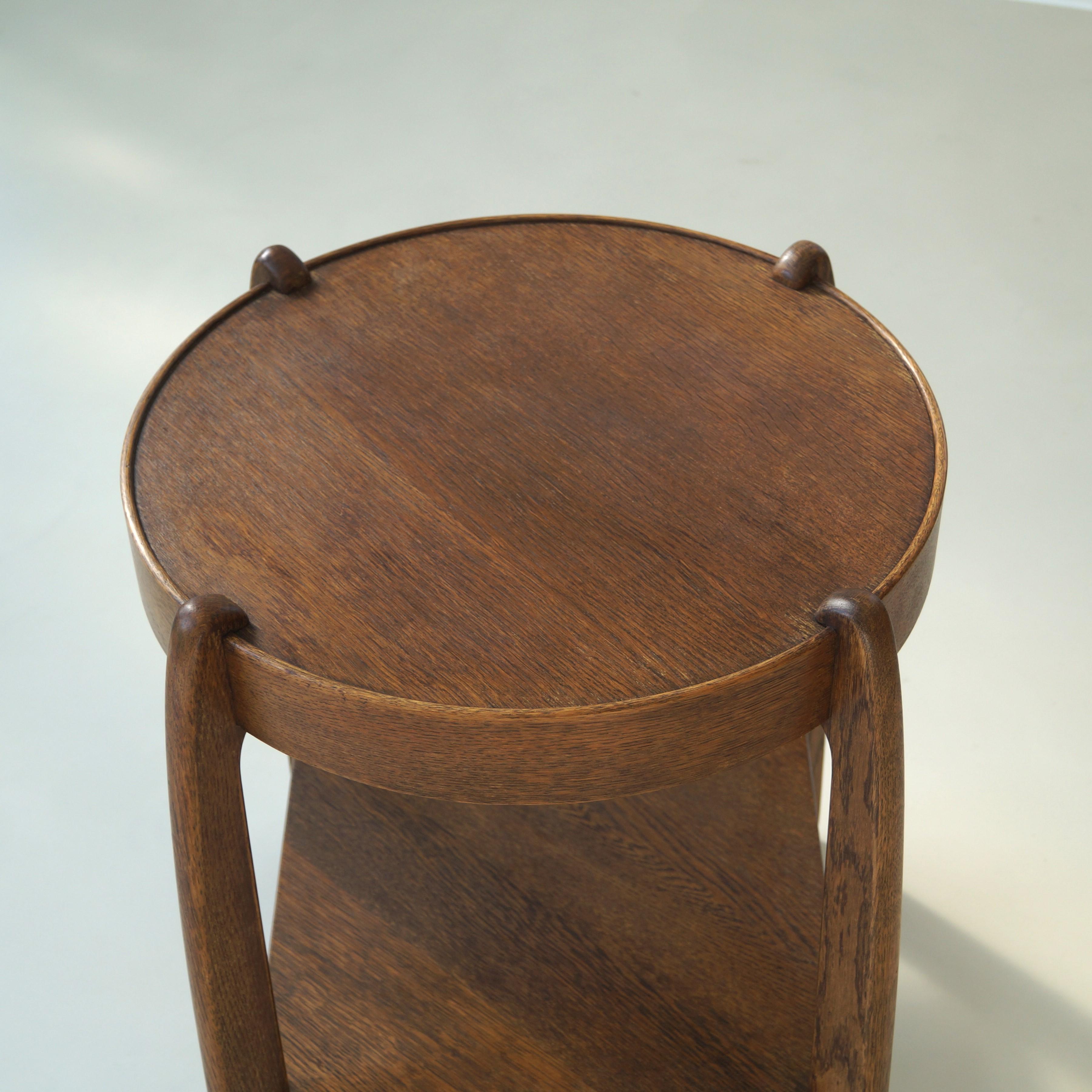 Dutch Art Deco occasional table by Paul Bromberg for Pander & Sons, 1920s For Sale 8