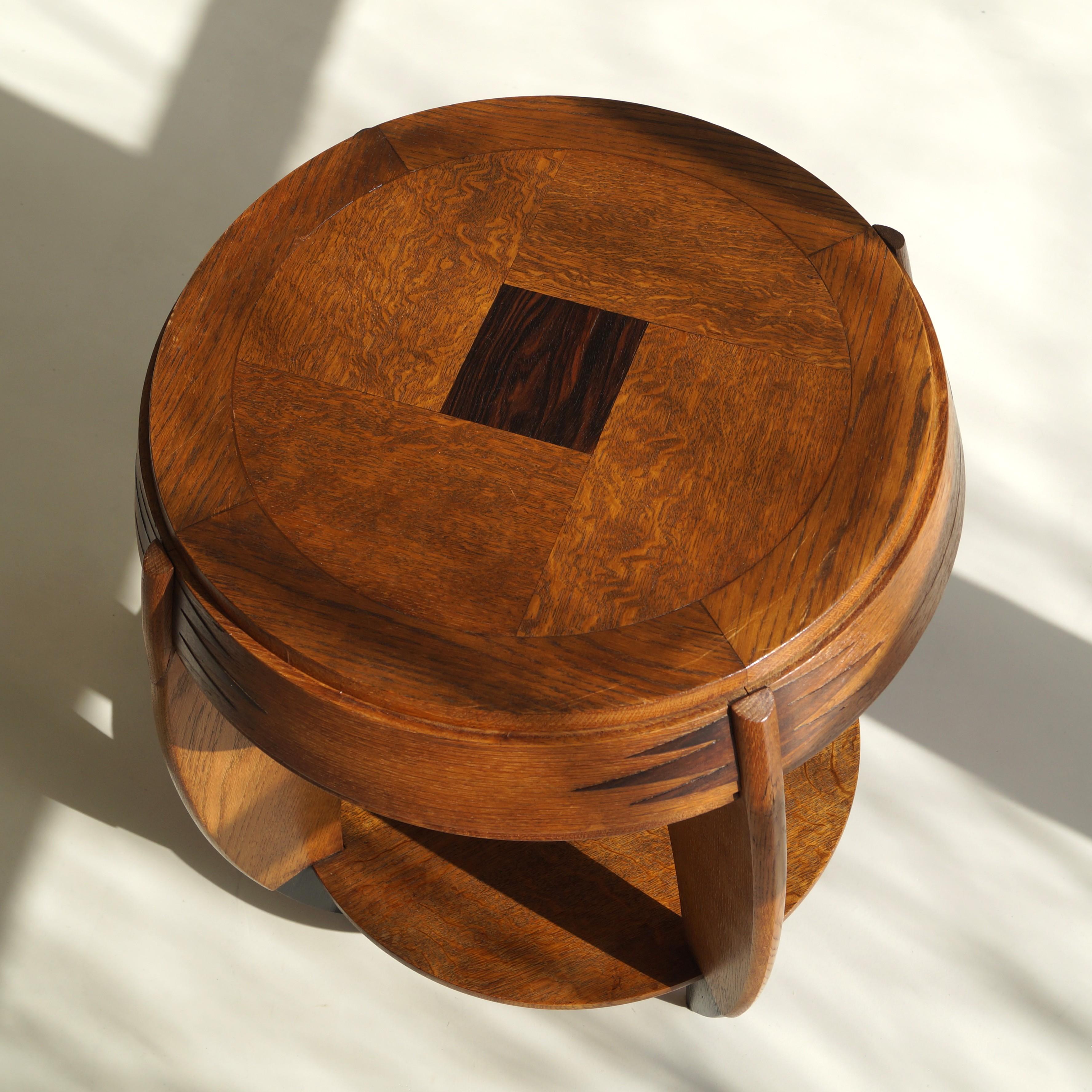 Dutch Art Deco Occasional Table by P.E.L. Izeren, 1920s 8