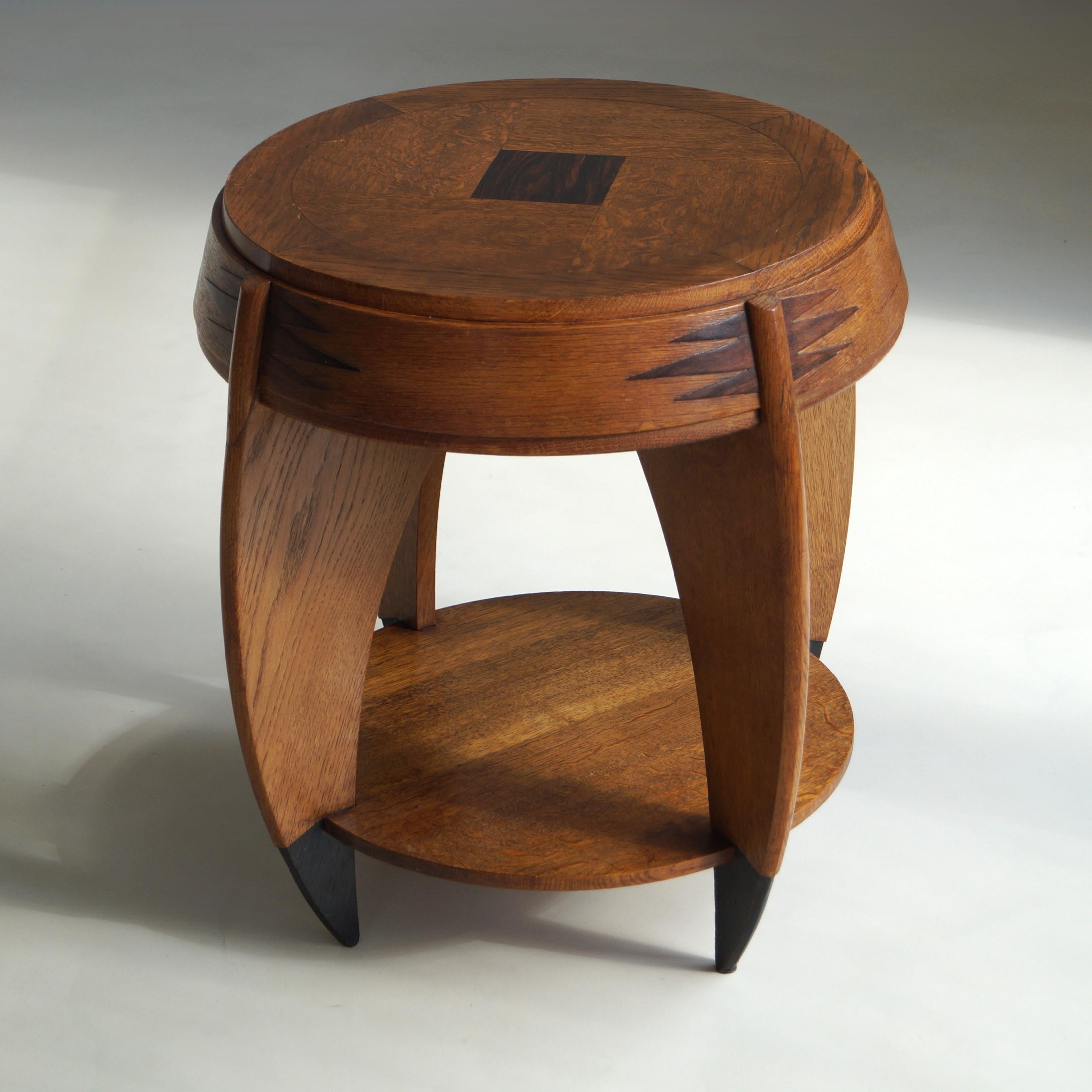 Dutch Art Deco Occasional Table by P.E.L. Izeren, 1920s 1
