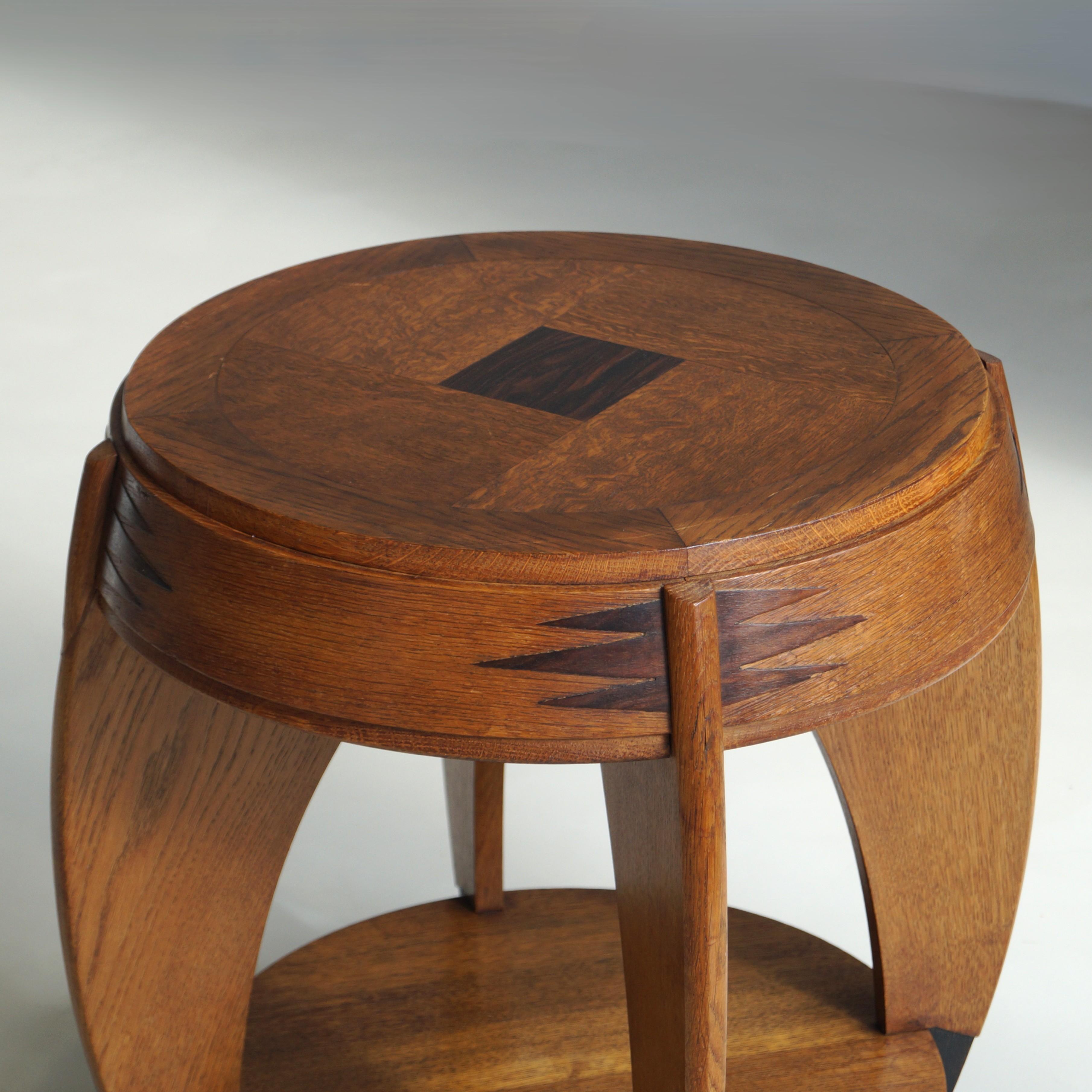 Dutch Art Deco Occasional Table by P.E.L. Izeren, 1920s 2