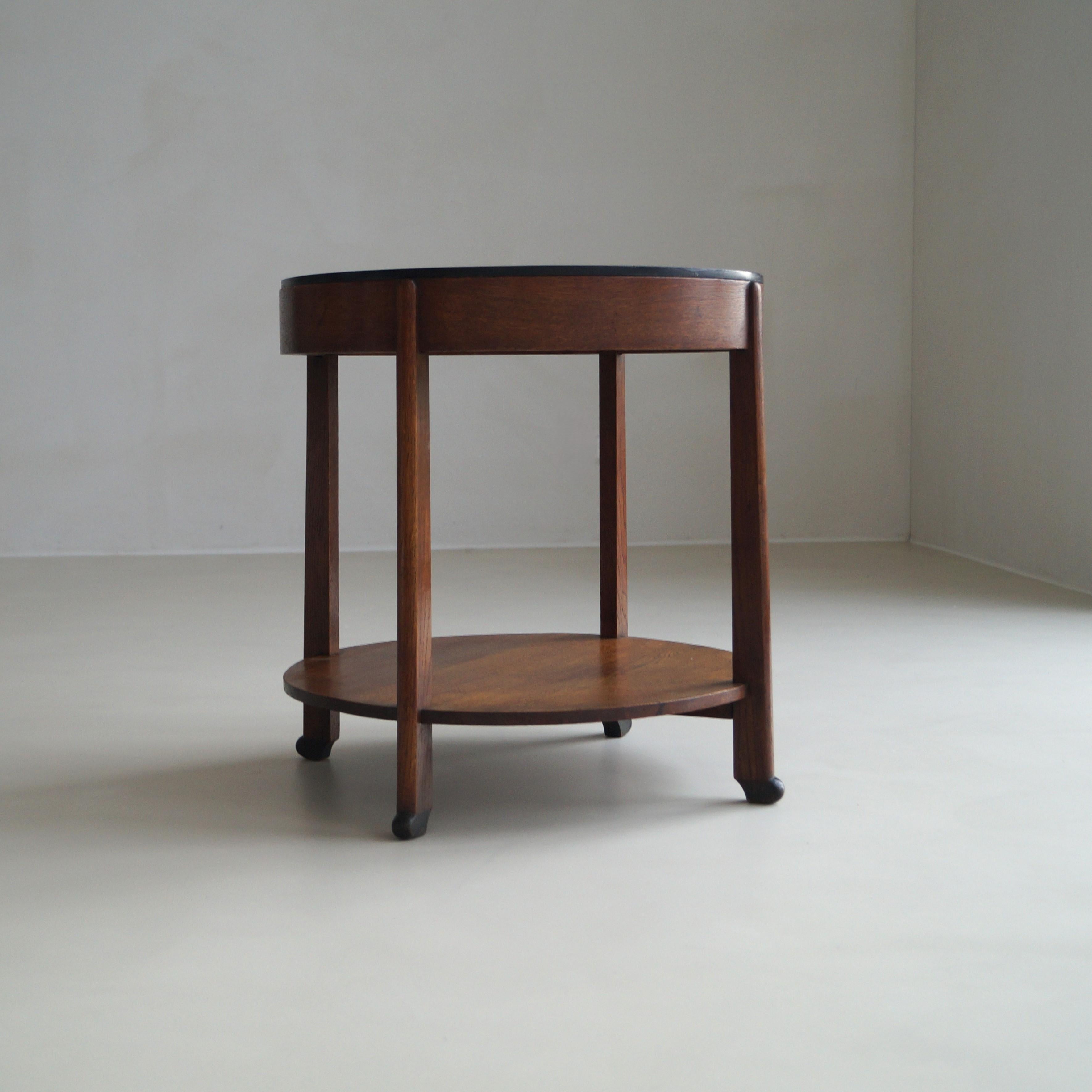 Dutch Art Deco occasional table by Willem Penaat for Metz&Co, 1920s For Sale 5