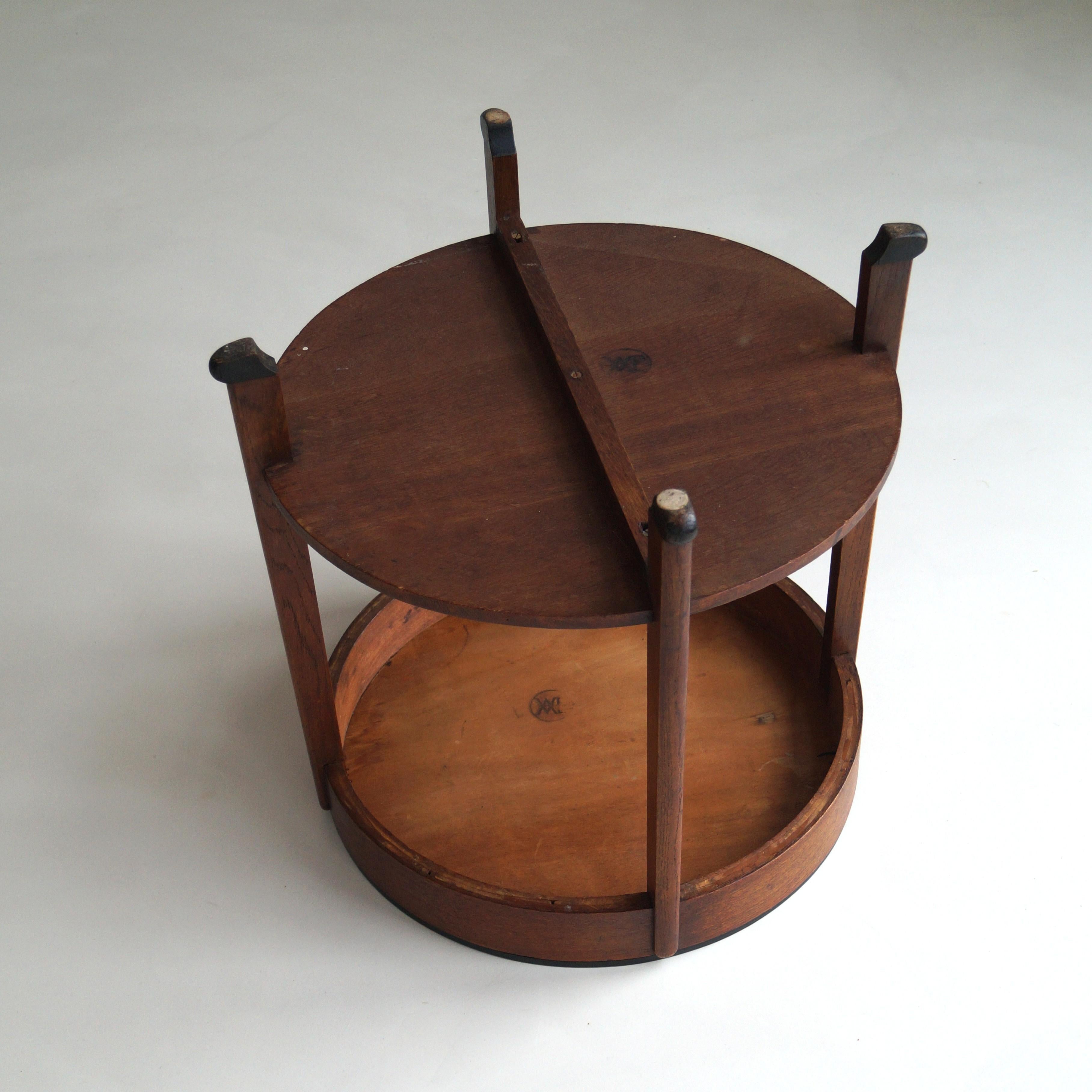 Dutch Art Deco occasional table by Willem Penaat for Metz&Co, 1920s For Sale 12