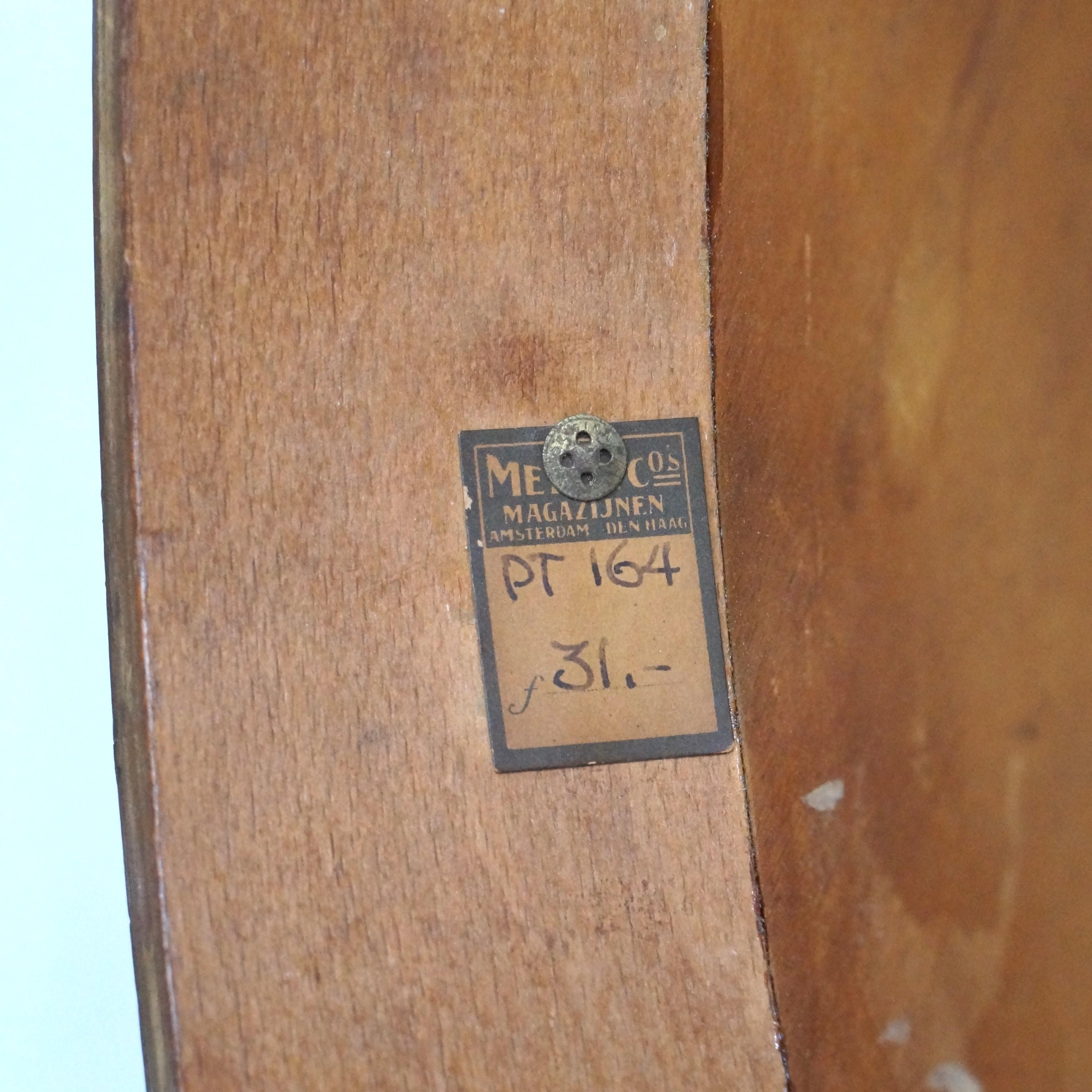 Dutch Art Deco occasional table by Willem Penaat for Metz&Co, 1920s For Sale 14