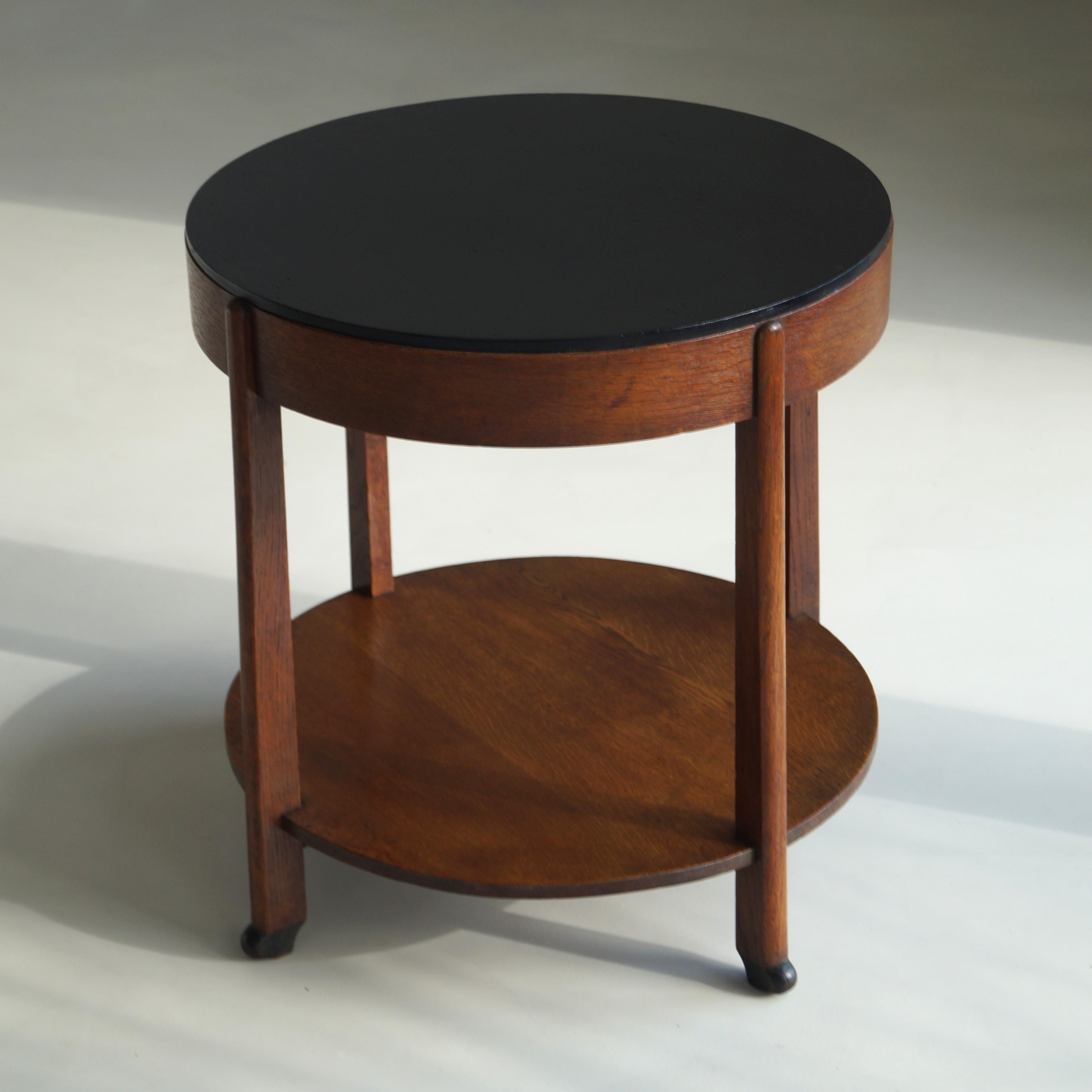 Dutch Art Deco occasional table by Willem Penaat for Metz&Co, 1920s For Sale 3