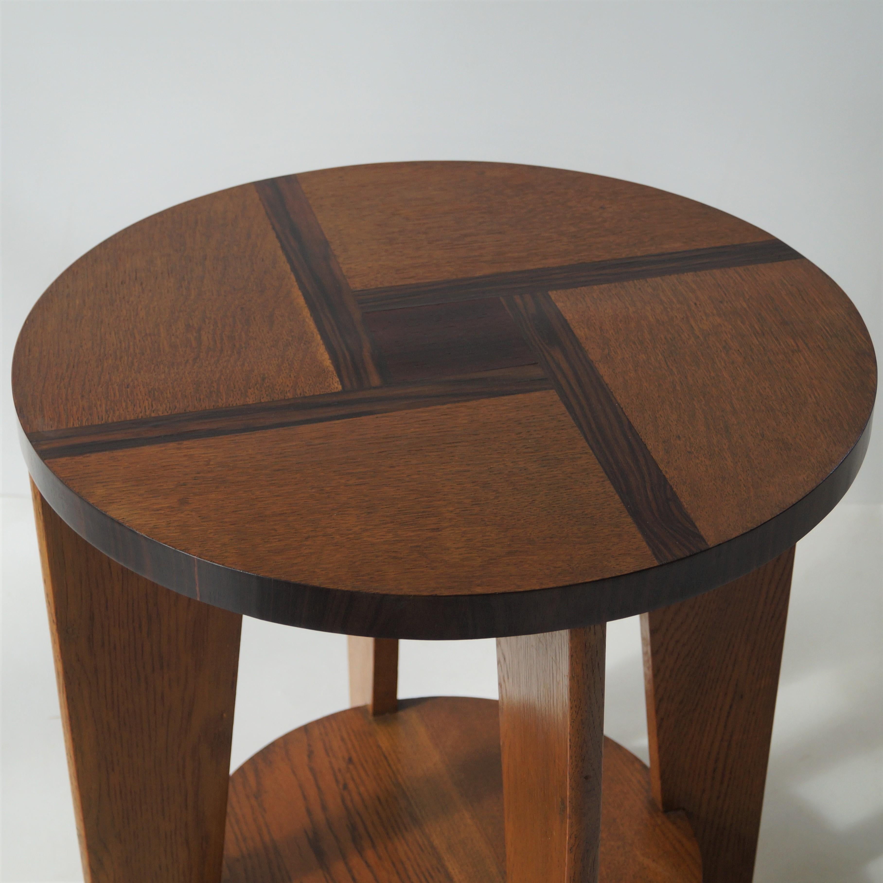 Dutch Art Deco Occasional Table Haagse School, 1930s For Sale 4