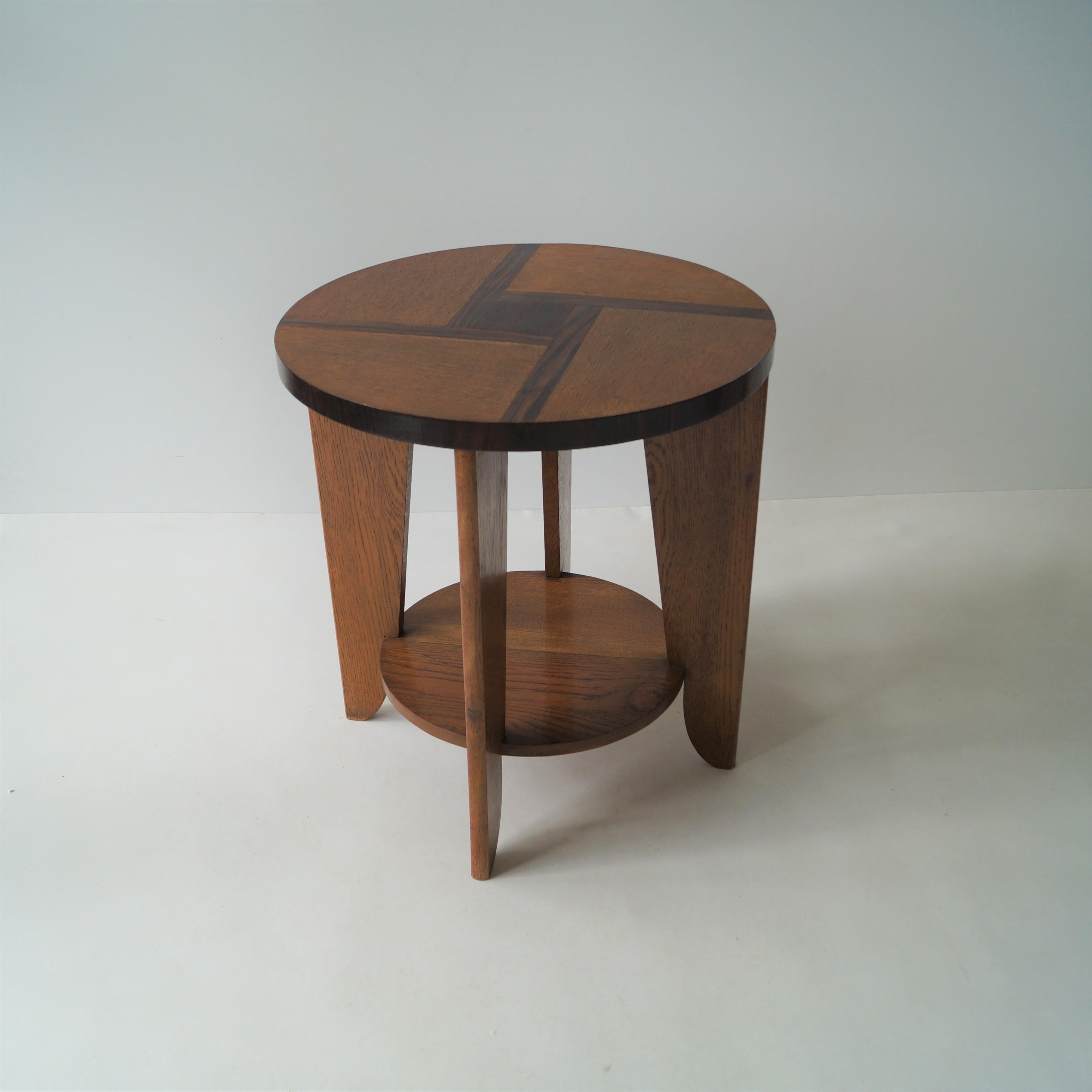 Dutch Art Deco Occasional Table Haagse School, 1930s In Good Condition For Sale In EVERDINGEN, NL