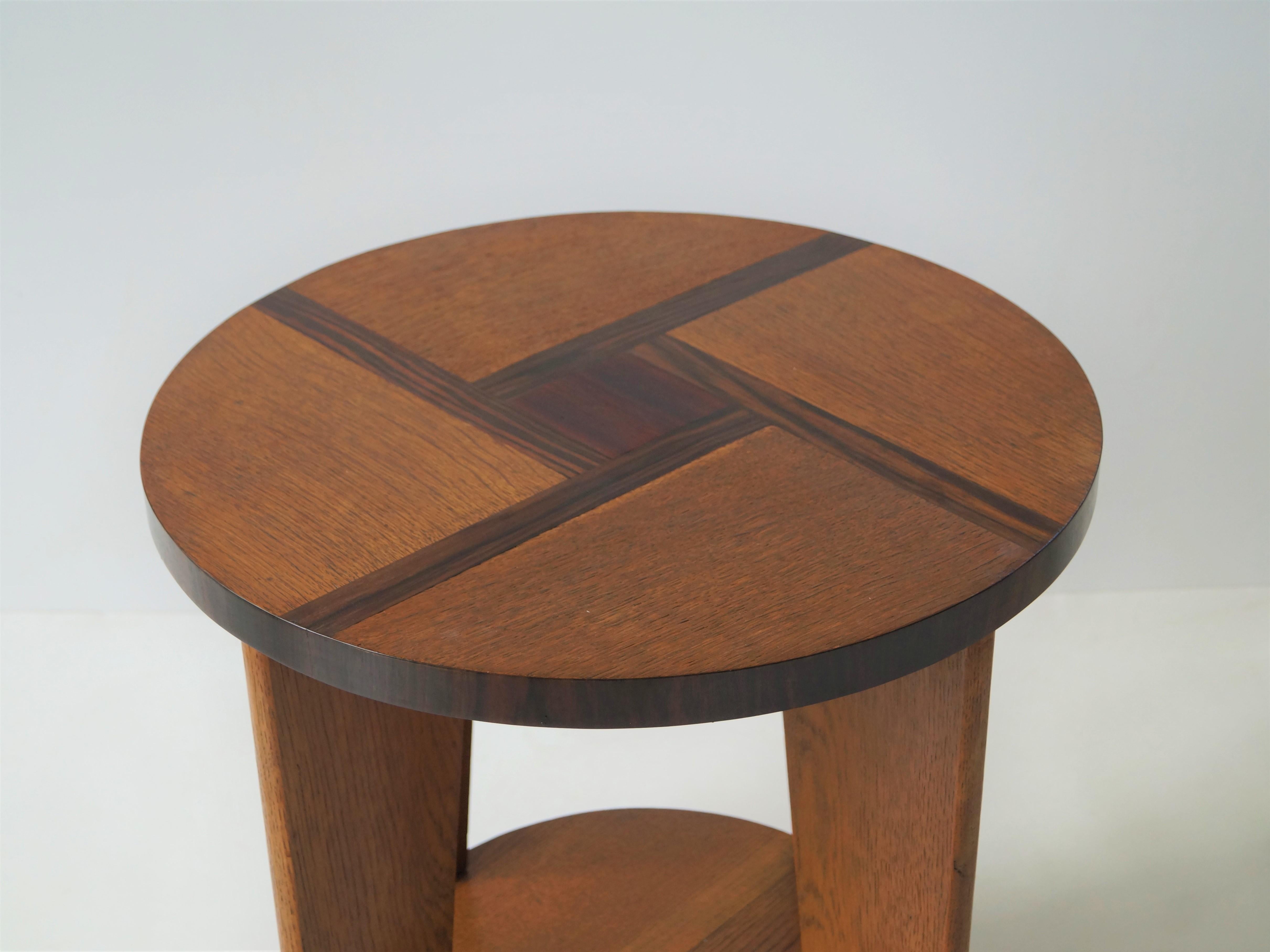 Dutch Art Deco Occasional Table Haagse School, 1930s For Sale 3