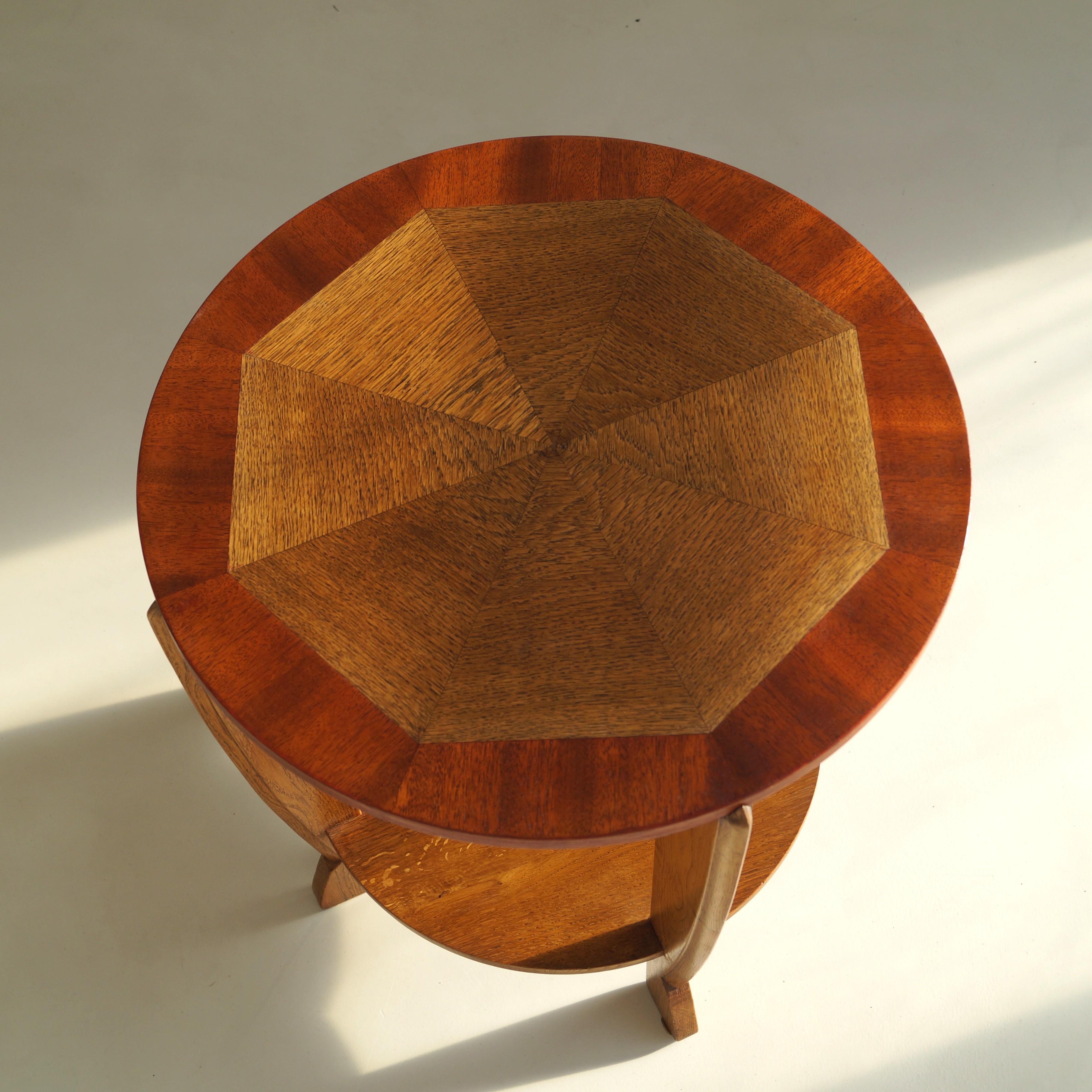 Table d'appoint Art déco néerlandaise par P.E.L. Izeren pour Genneper Molen, années 1920 en vente 5