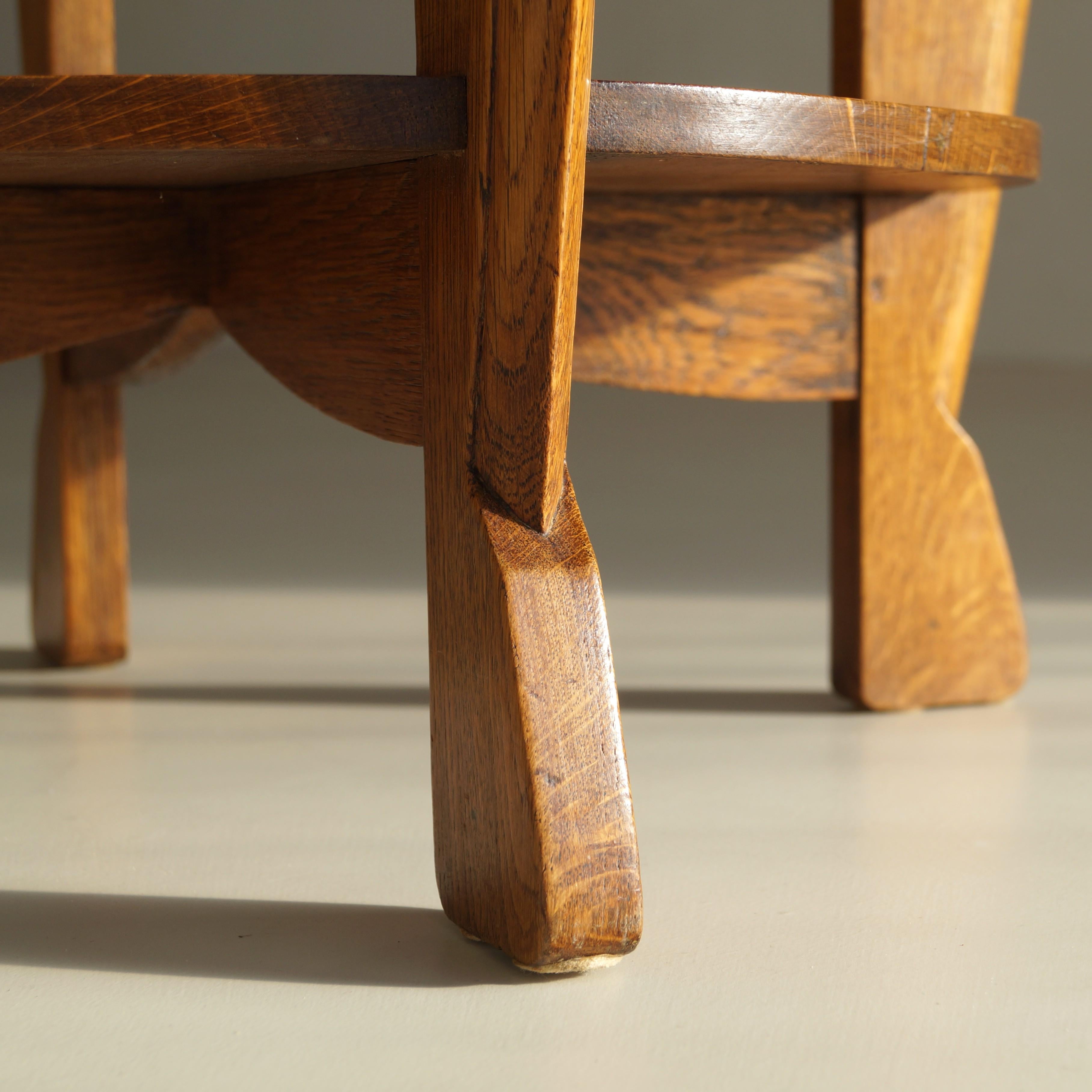 Table d'appoint Art déco néerlandaise par P.E.L. Izeren pour Genneper Molen, années 1920 en vente 9