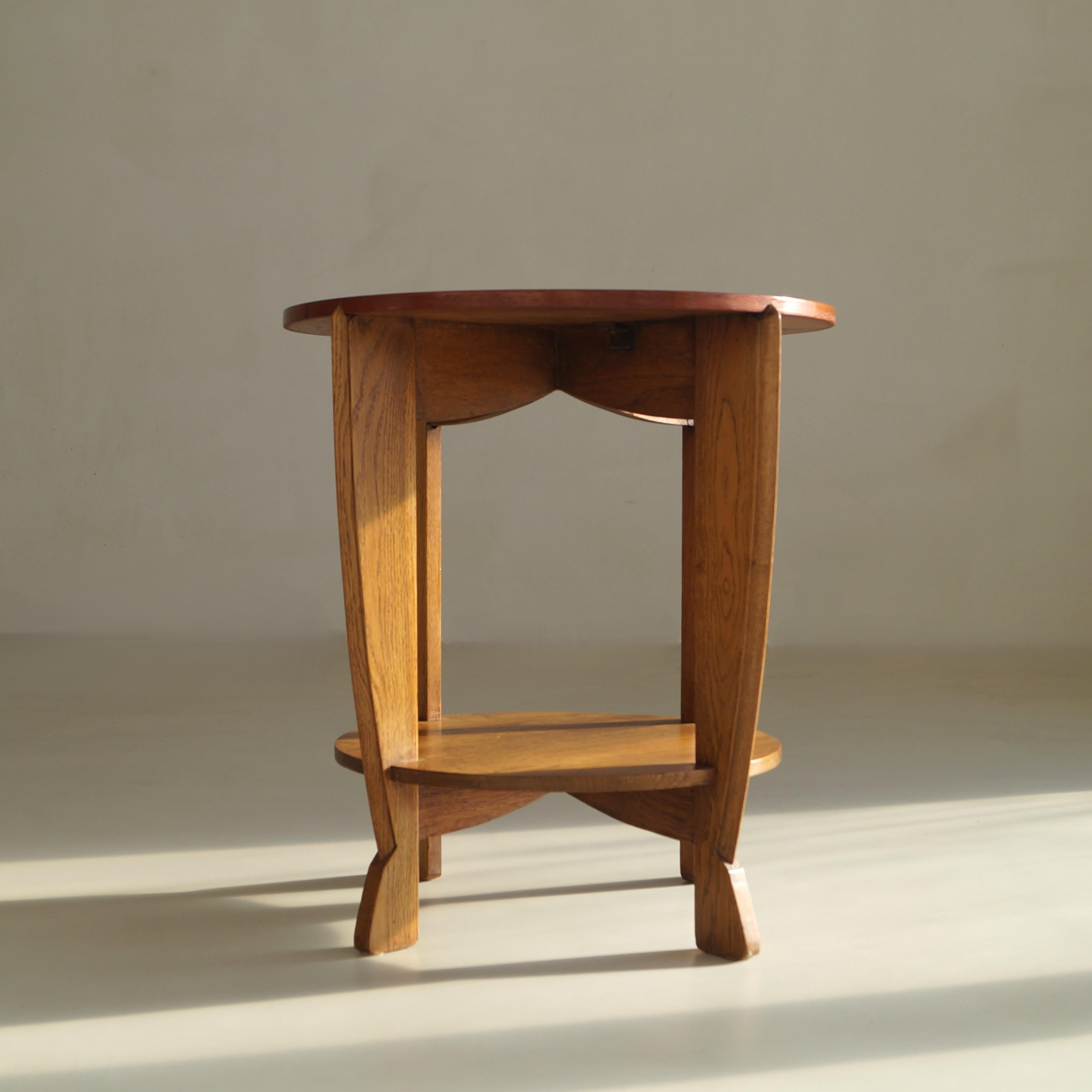 Début du 20ème siècle Table d'appoint Art déco néerlandaise par P.E.L. Izeren pour Genneper Molen, années 1920 en vente